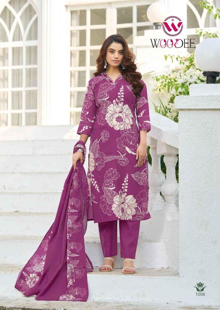 Woodee Tanya Viscose Readymade Suit (6 pcs catalogue)