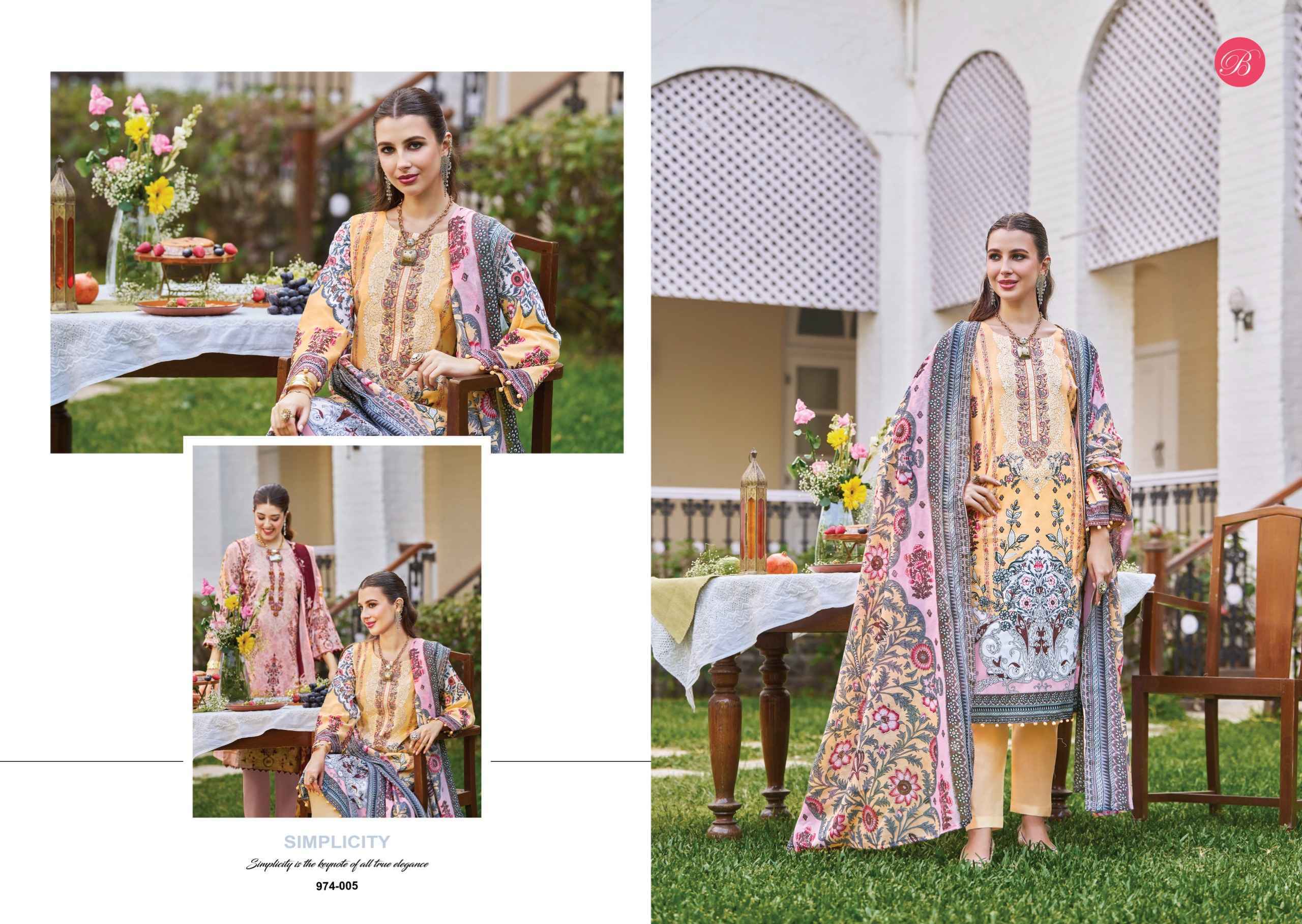 Belliza Naira Vol-140 Cotton Dress Material (8 pcs Cataloge)