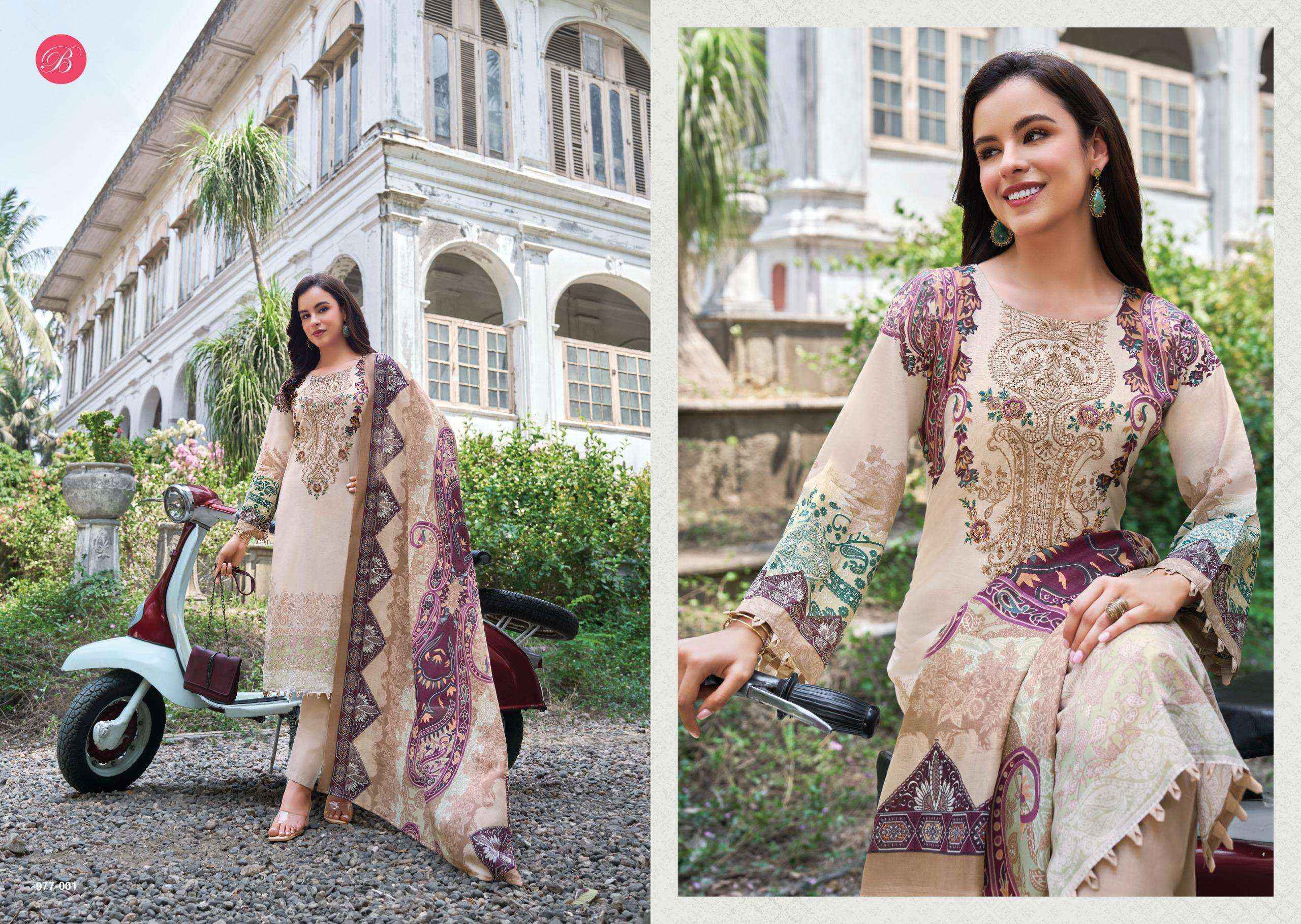 Belliza Naira Vol-141 Cotton Dress Material (8 pcs Cataloge)