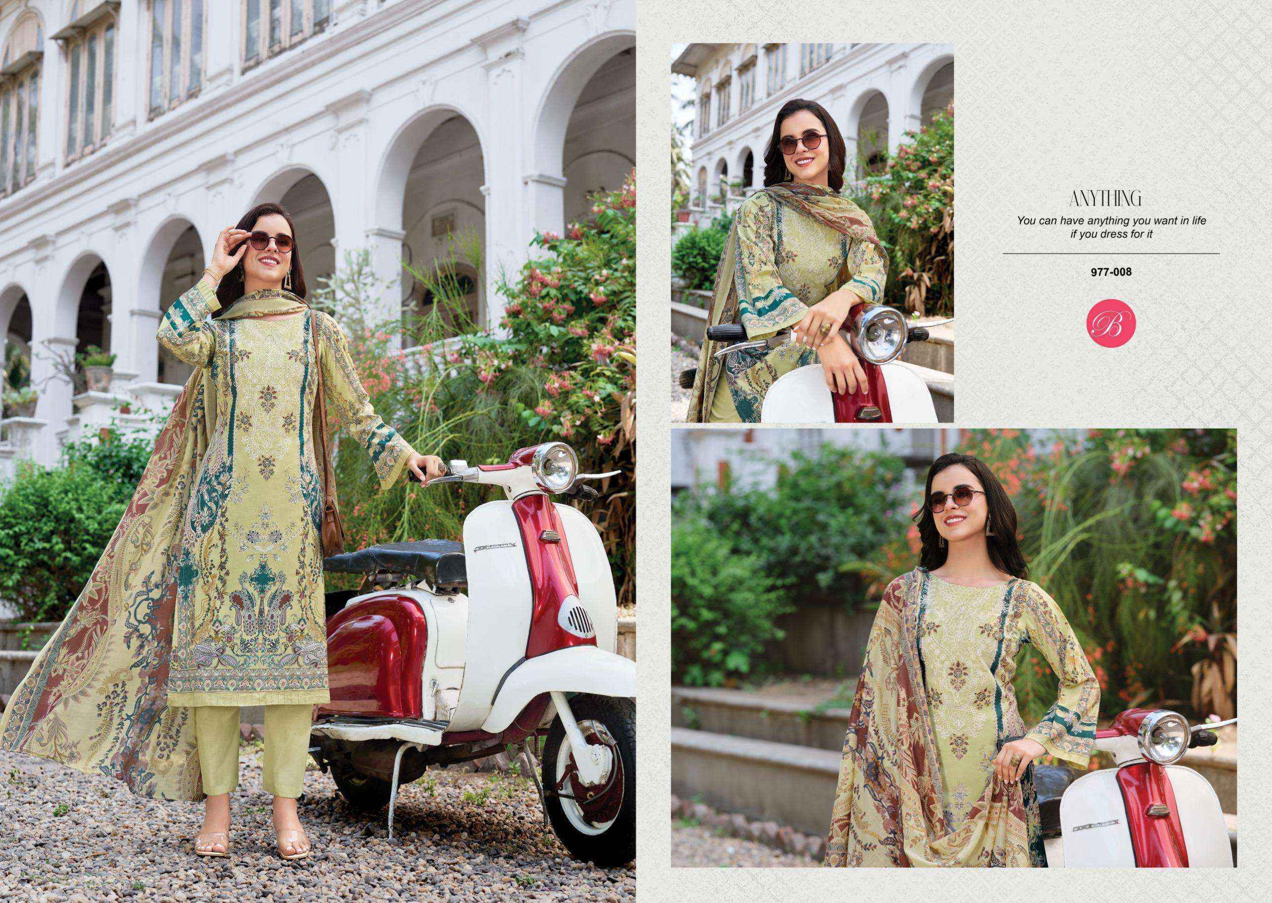 Belliza Naira Vol-141 Cotton Dress Material (8 pcs Cataloge)