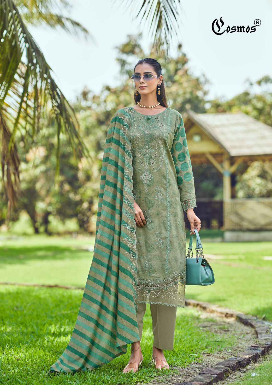 Cosmos Bin Saeed Premium Vol-2 Cotton Dress Material (6 pcs Catalogue)
