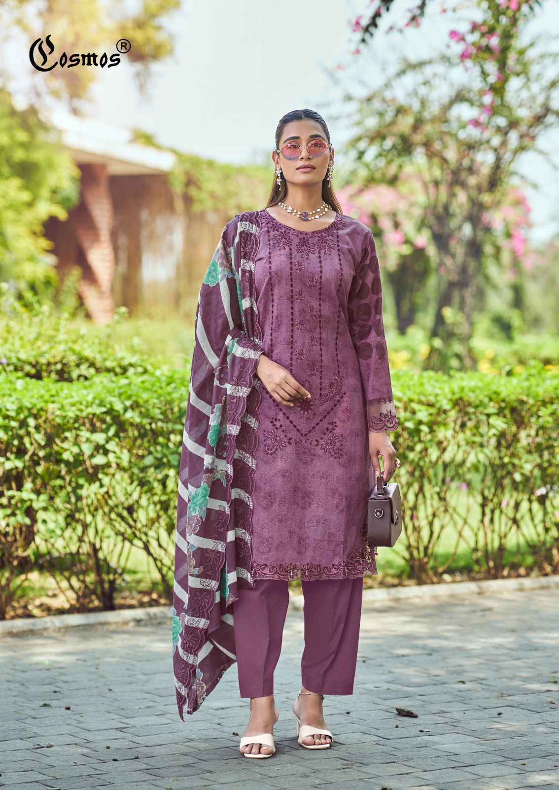 Cosmos Bin Saeed Premium Vol-2 Cotton Dress Material (6 pcs Catalogue)