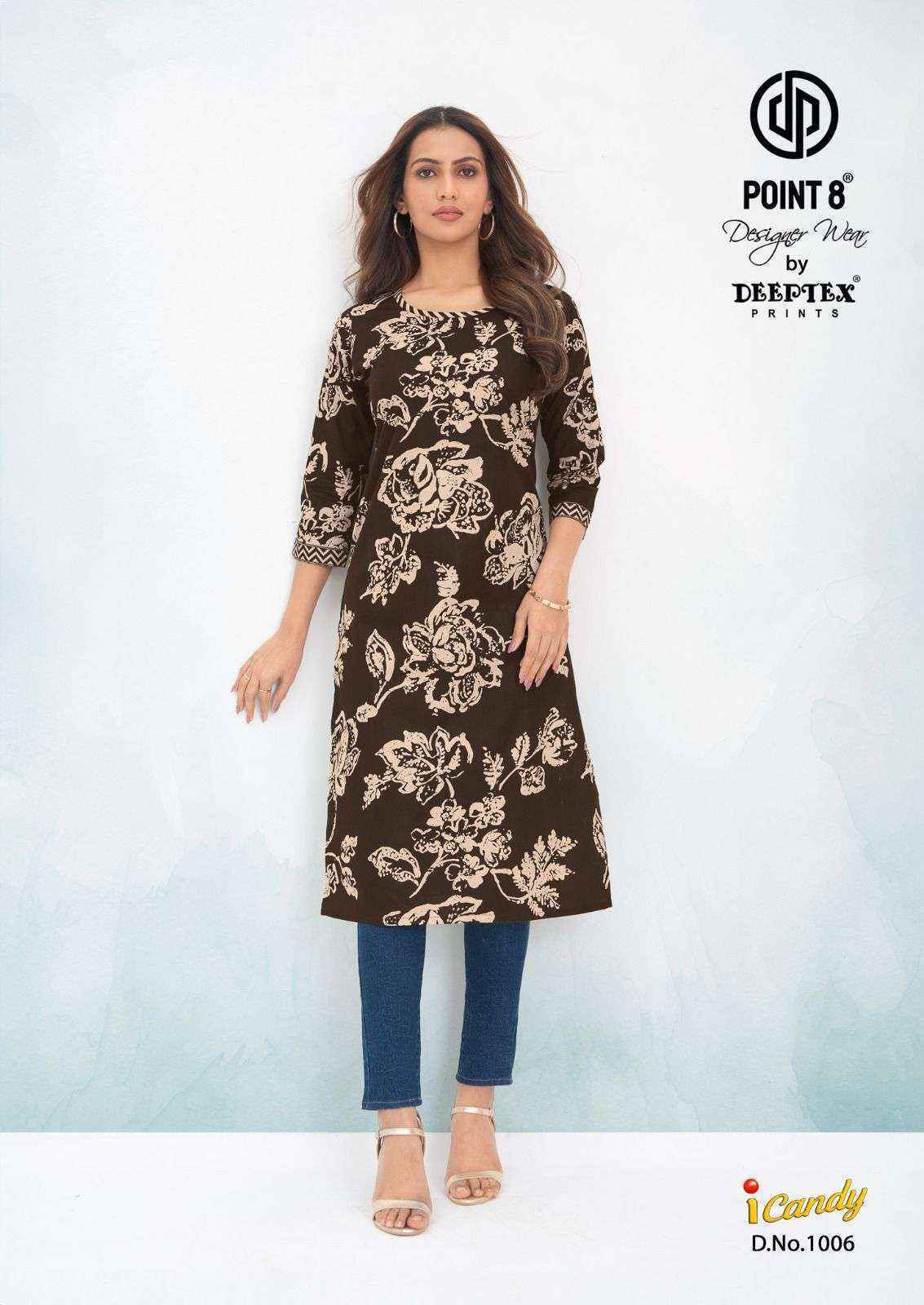 Deeptex I Candy Vol-1 Cotton Kurti (10 Pcs Catalogue)