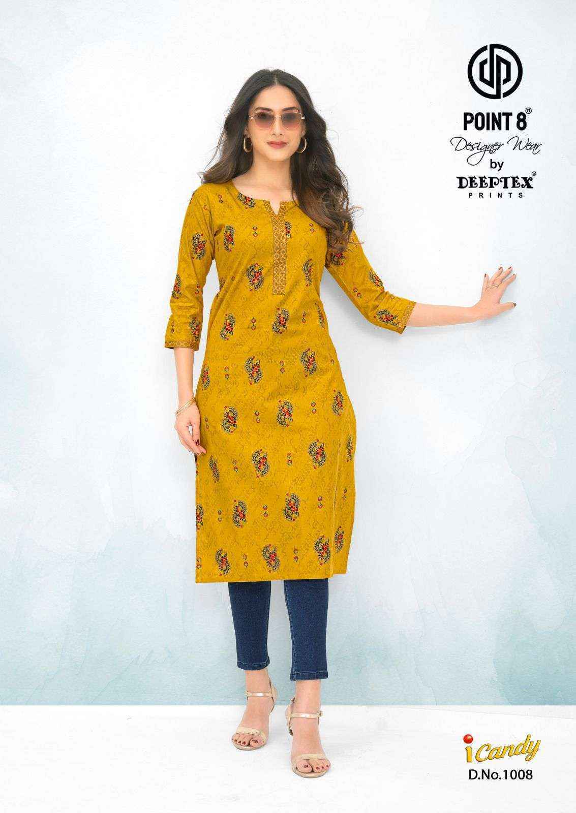 Deeptex I Candy Vol-1 Cotton Kurti (10 Pcs Catalogue)