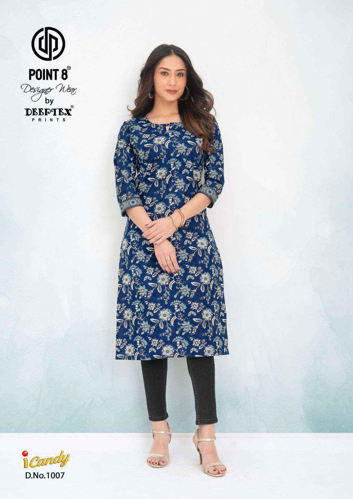 Deeptex I Candy Vol-1 Cotton Kurti (10 Pcs Catalogue)