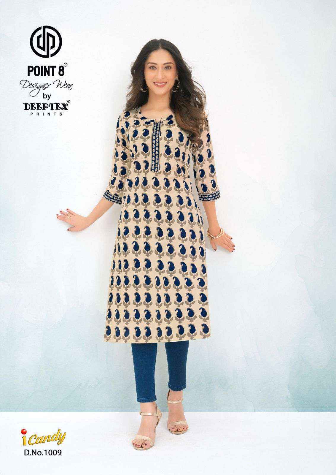 Deeptex I Candy Vol-1 Cotton Kurti (10 Pcs Catalogue)
