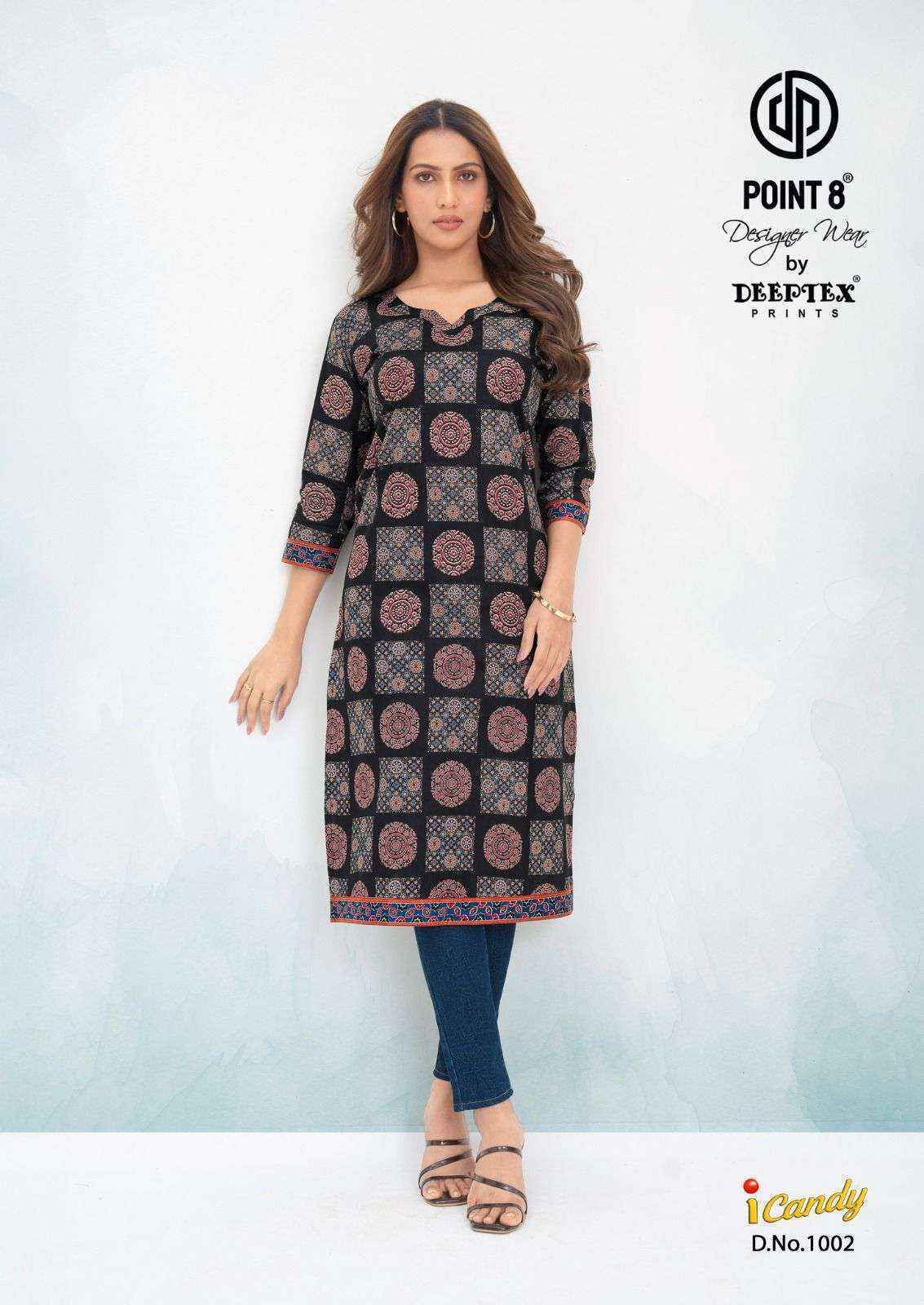 Deeptex I Candy Vol-1 Cotton Kurti (10 Pcs Catalogue)