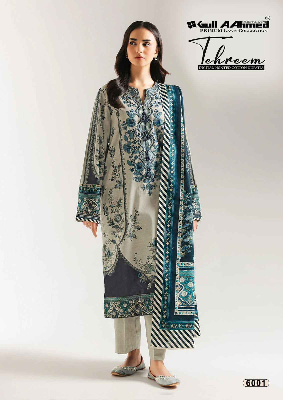 Gull Ahmed Tehreem Vol-6 Cambridge Cotton Dress Material (6 Pc Catalouge)