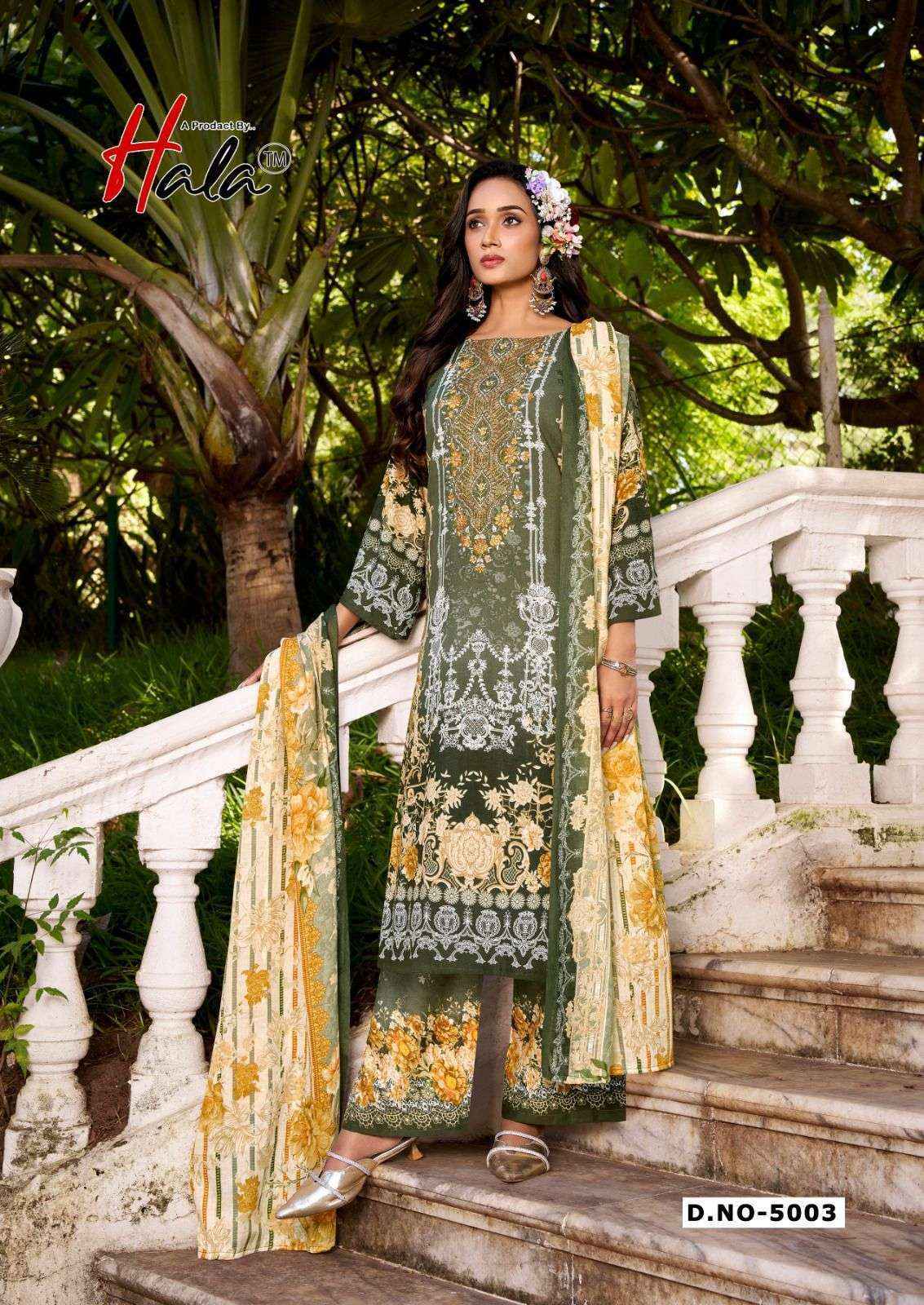 Hala Aayat Vol-5 Cotton Dress Material (8 pcs Catalogue)