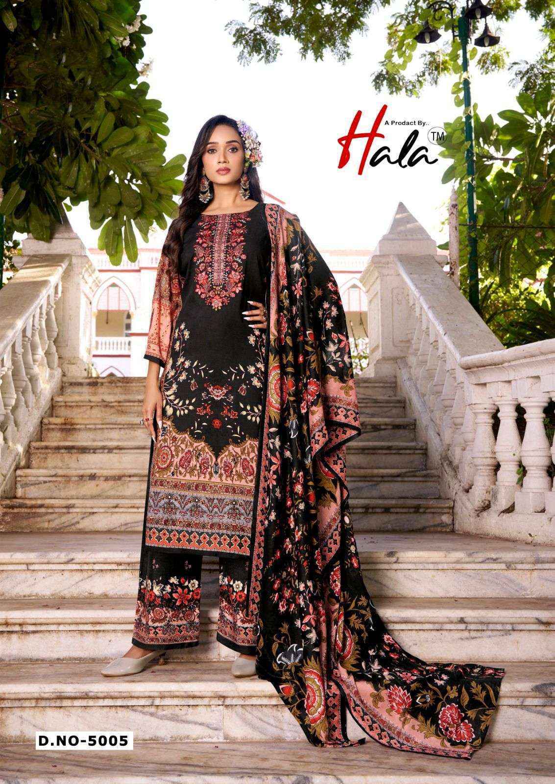 Hala Aayat Vol-5 Cotton Dress Material (8 pcs Catalogue)