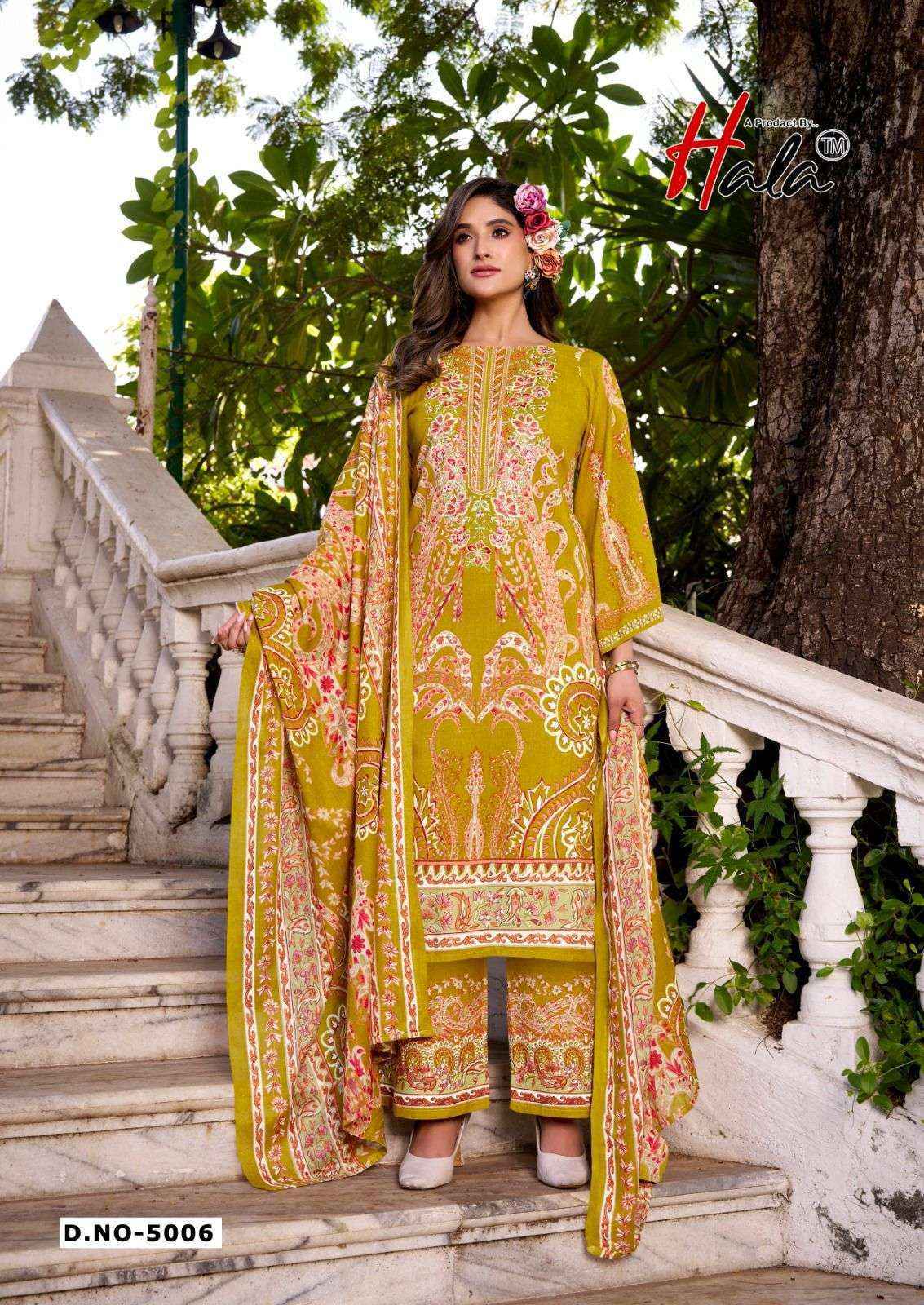 Hala Aayat Vol-5 Cotton Dress Material (8 pcs Catalogue)