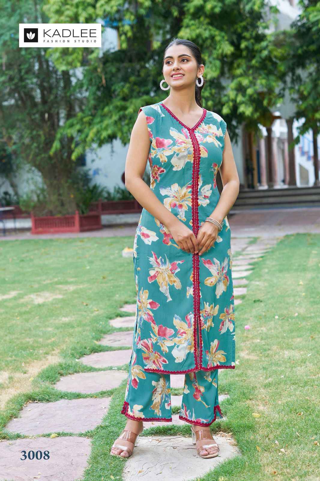 Kadlee Saavi Vol-2 Rayon Co Ord Set (6 pcs Catalogue)