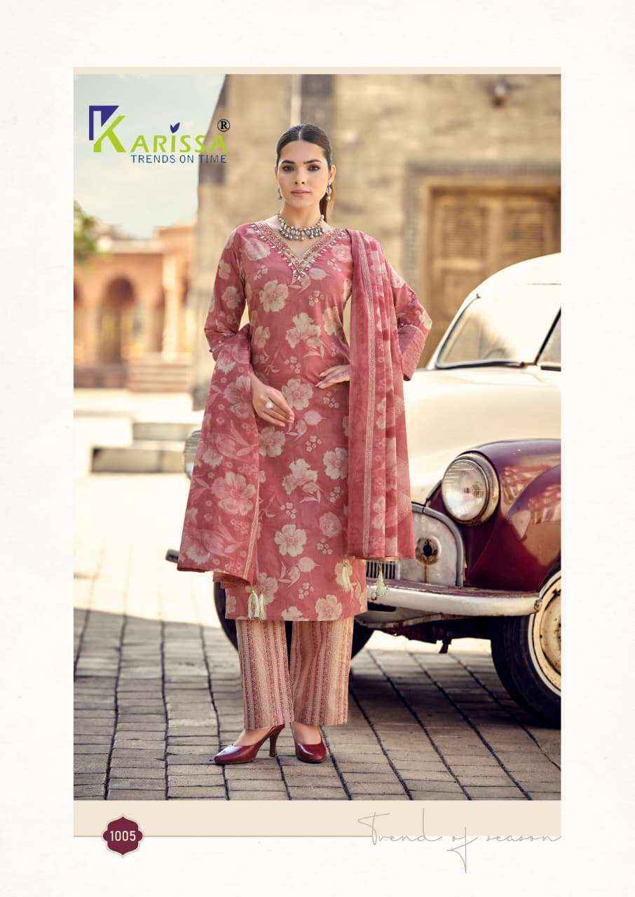 Karissa Summer Vibes Cotton Readymade Suit (6 pcs Catalogue)