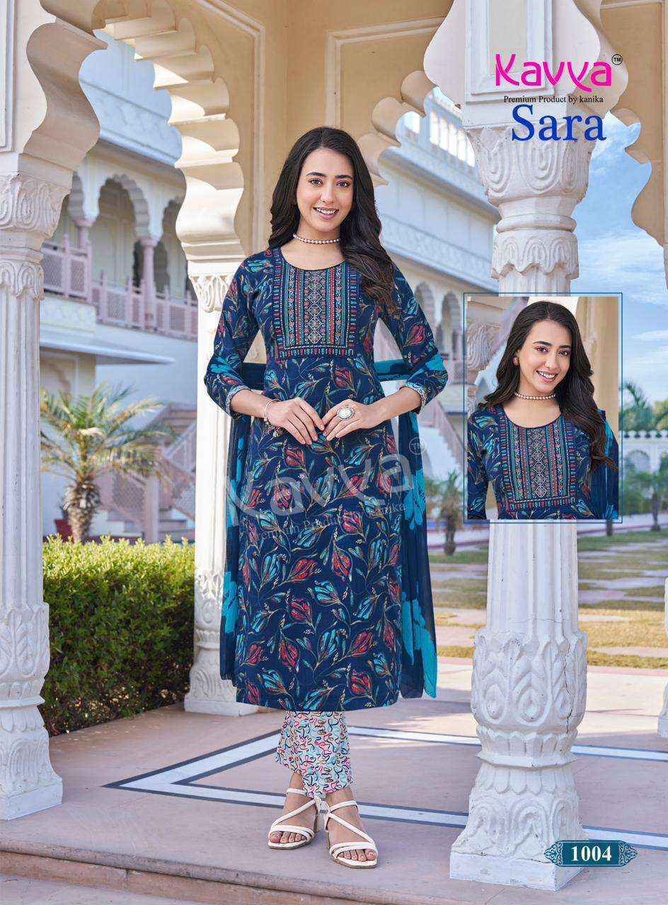 Kavya Sara Vol-1 Capsule Readymade Suit (10 pcs Catalogue)