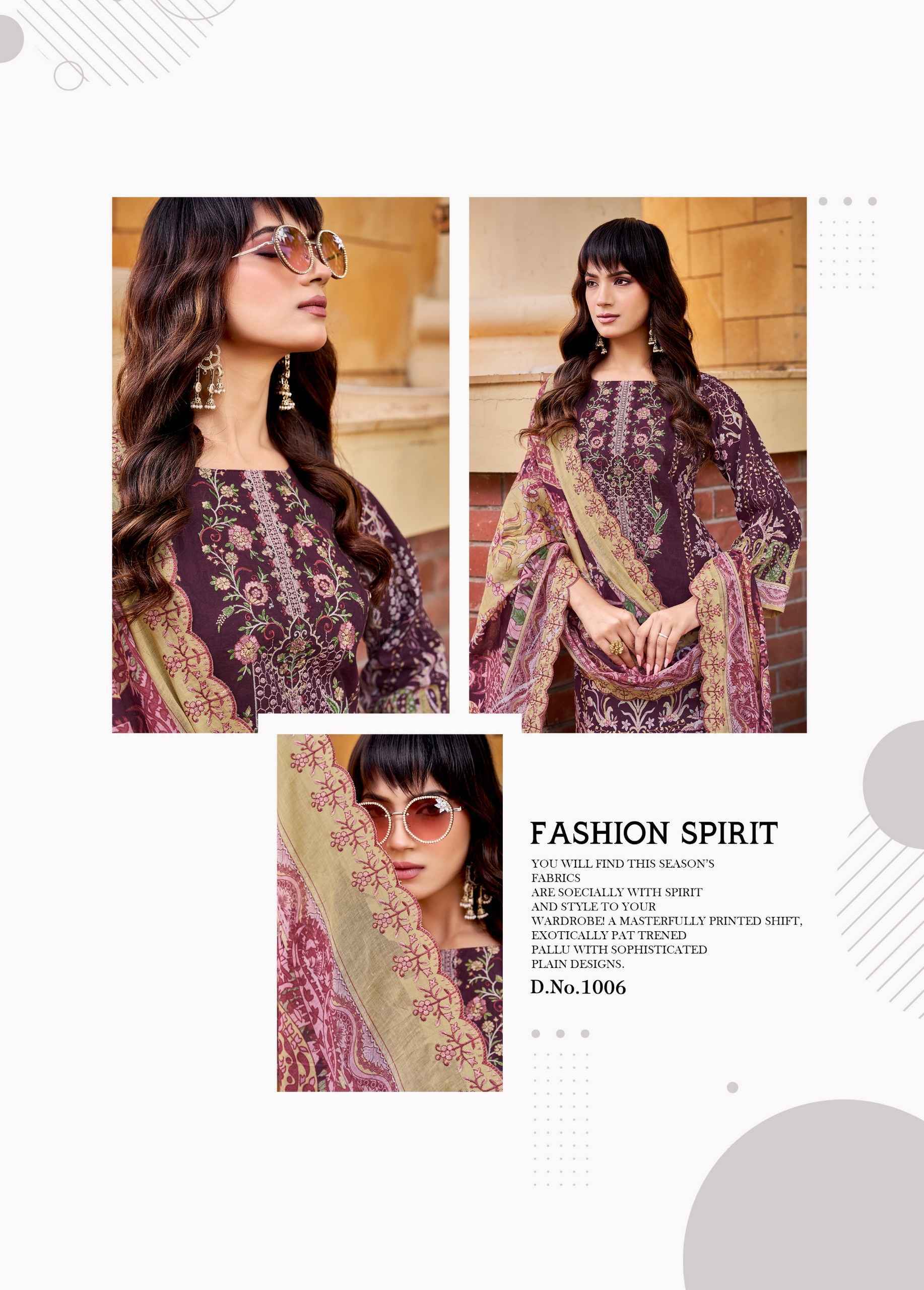 Kavyakala Anarkali Vol-21 Lawn Cotton Dress Material (8 pcs Catalogue)