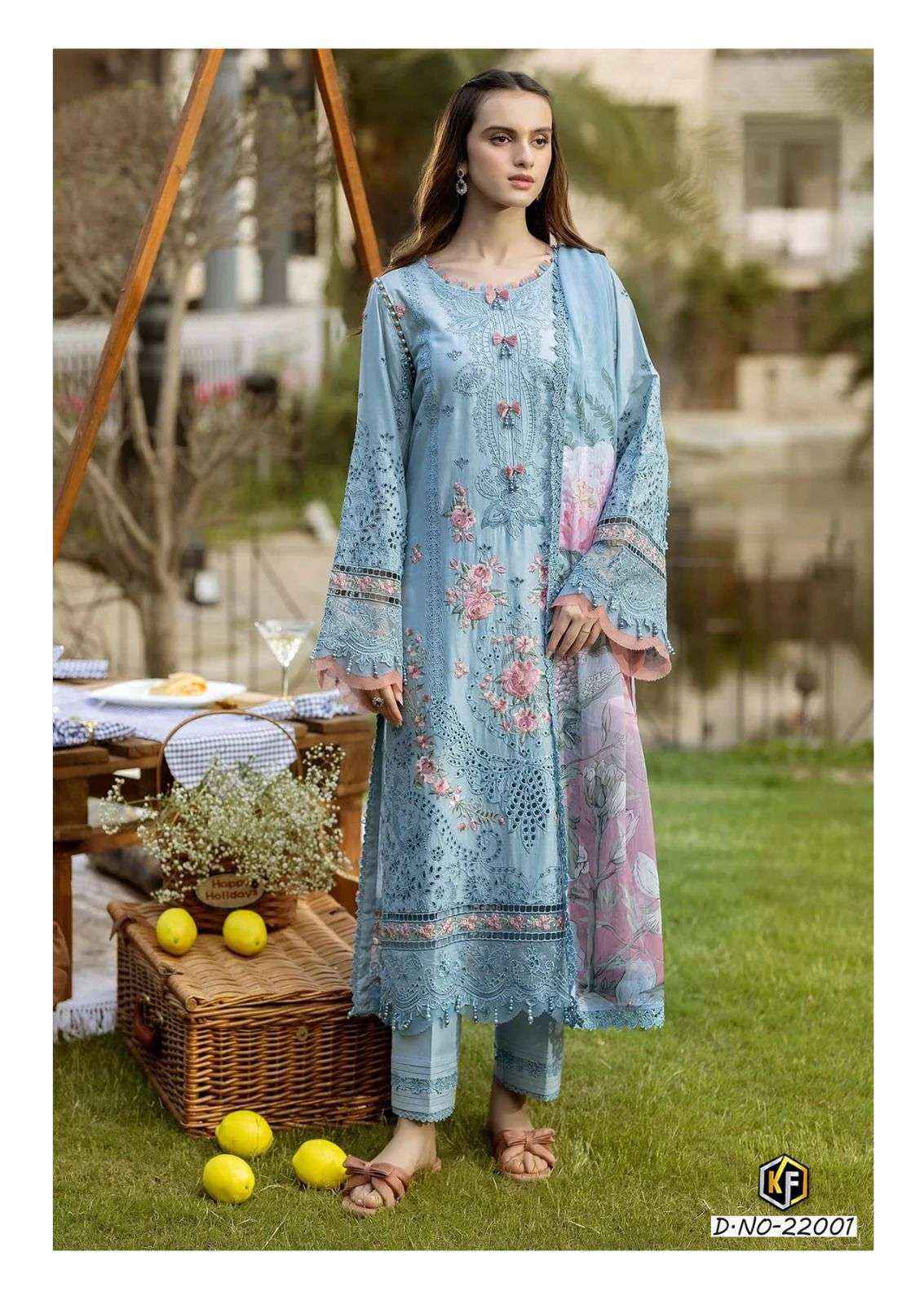 Keval Fab Sobia Nazir Vol-22 Cotton Dress Material (6 pcs Catalogue)