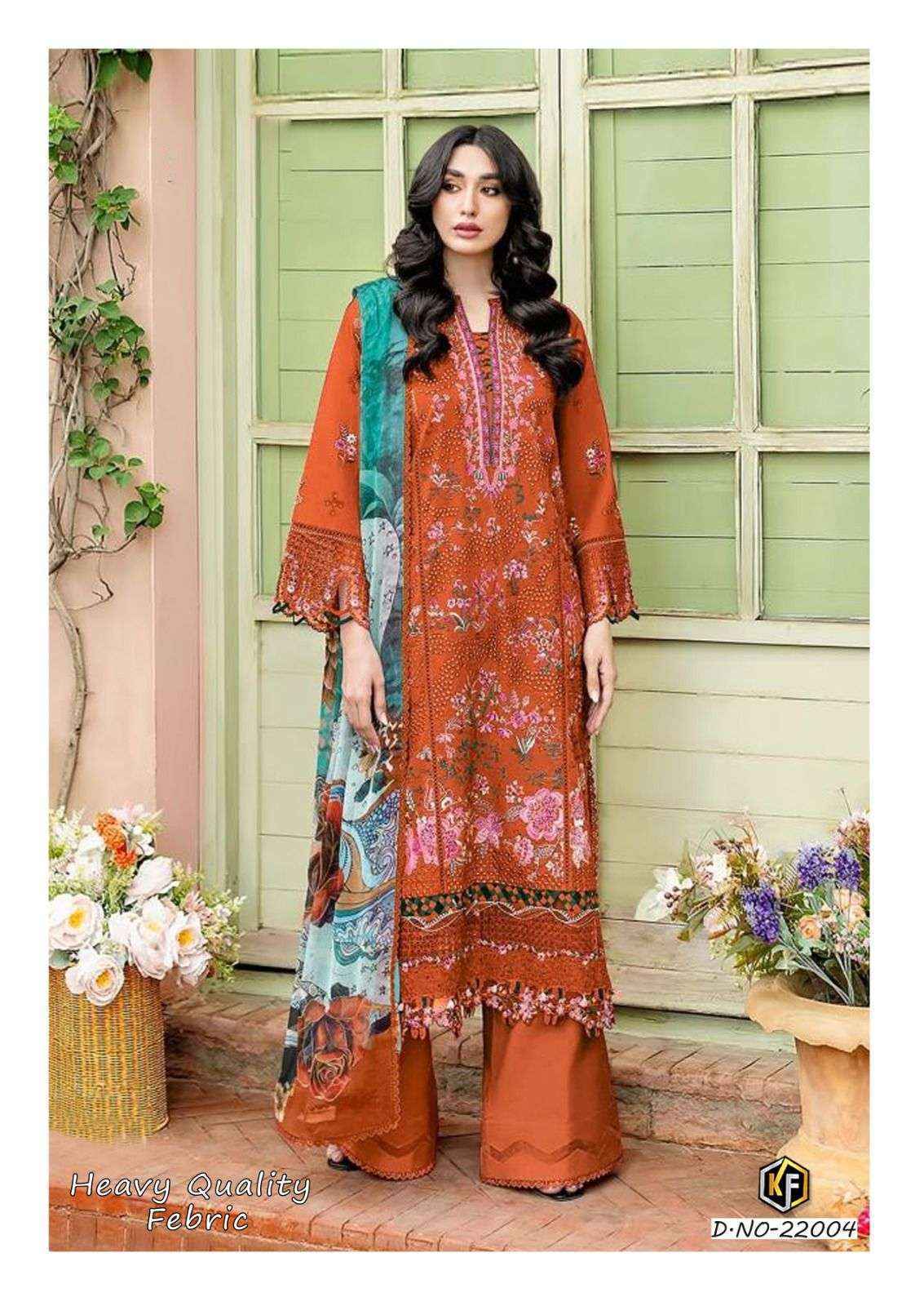 Keval Fab Sobia Nazir Vol-22 Cotton Dress Material (6 pcs Catalogue)