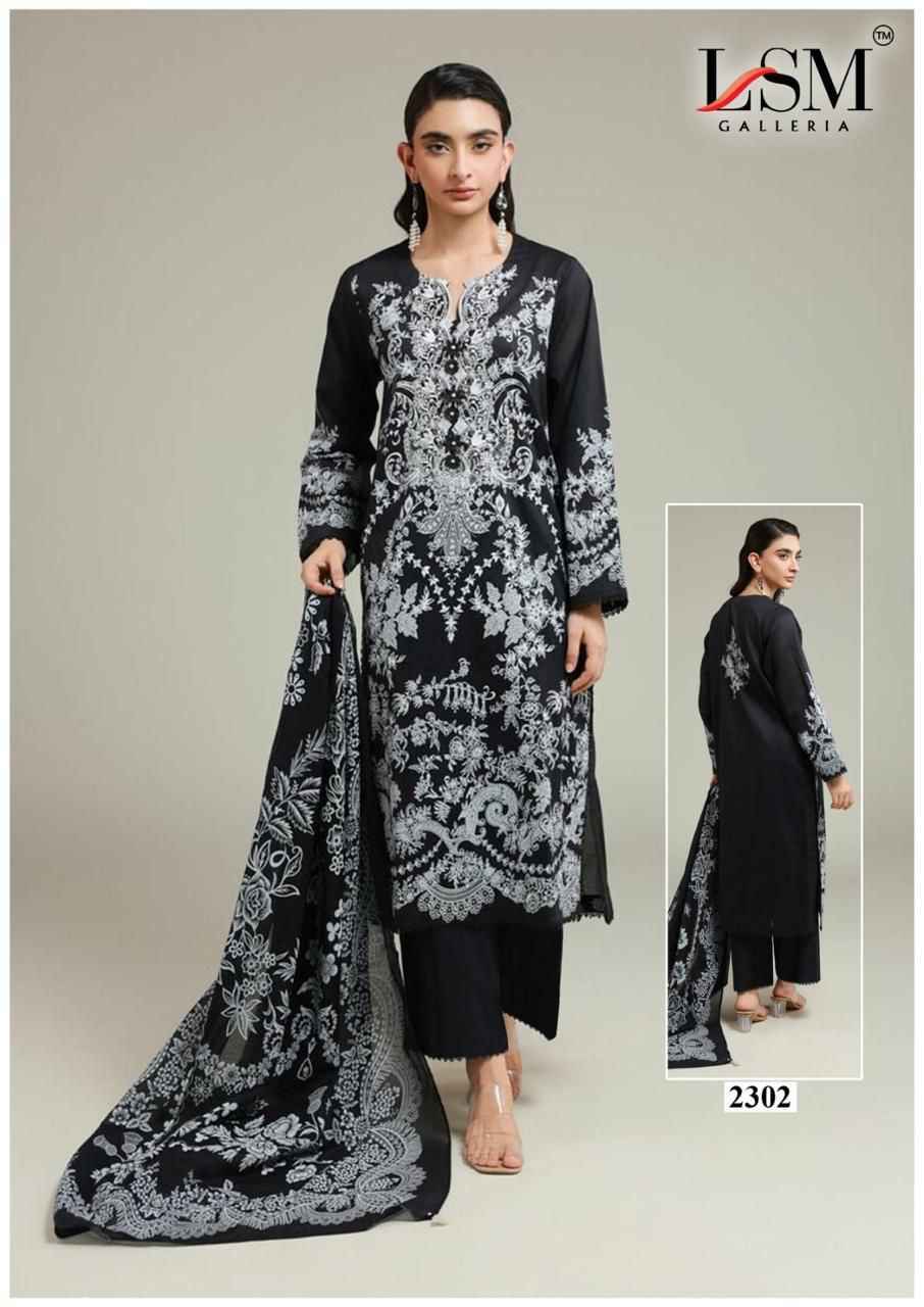 LSM Galleria Parian Dream Vol-23 Lawn Dress Material (6 pcs Catalogue)