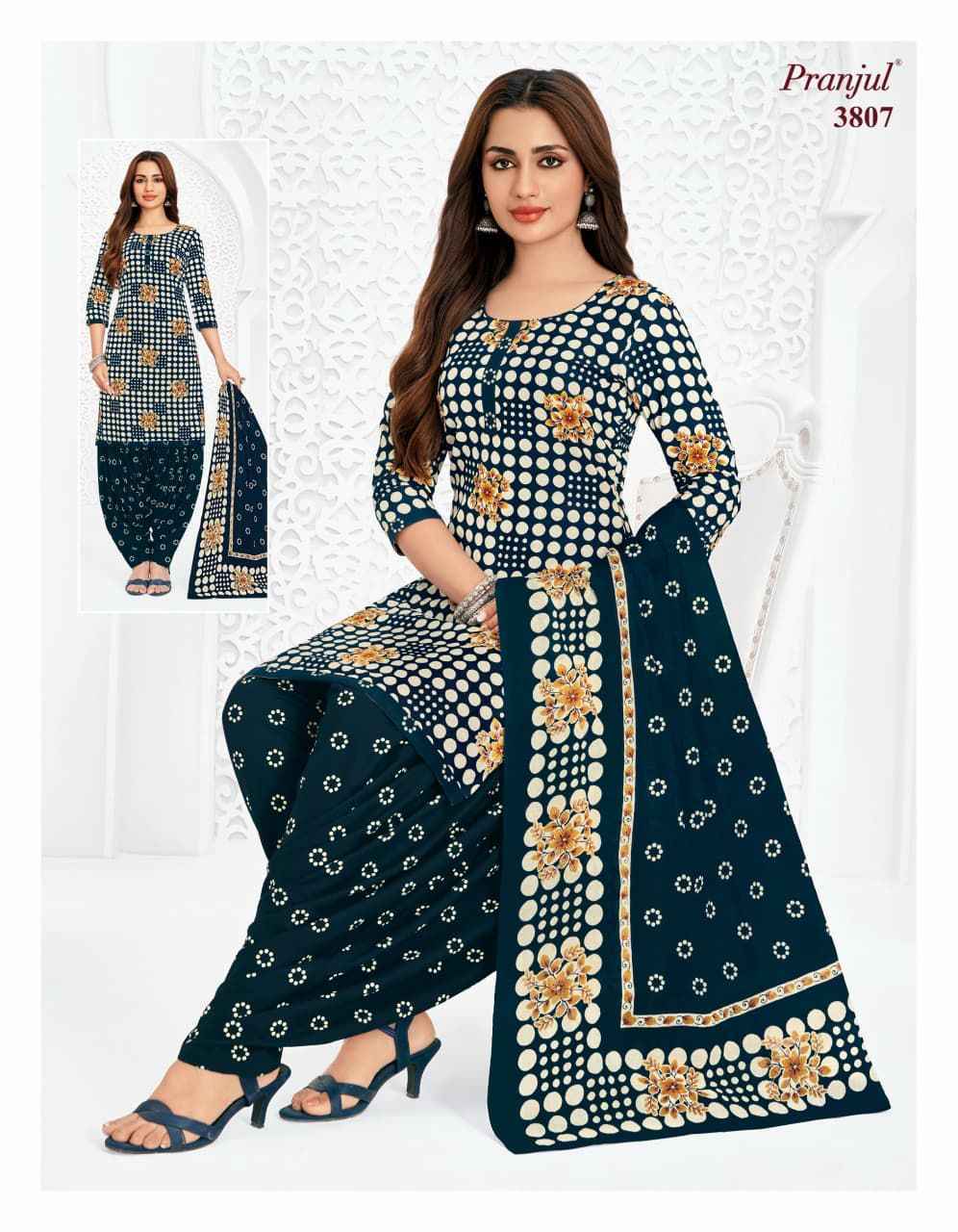 Pranjul Priyanshi Vol-38 Readymade Cotton Dress (36 pcs Catalogue)