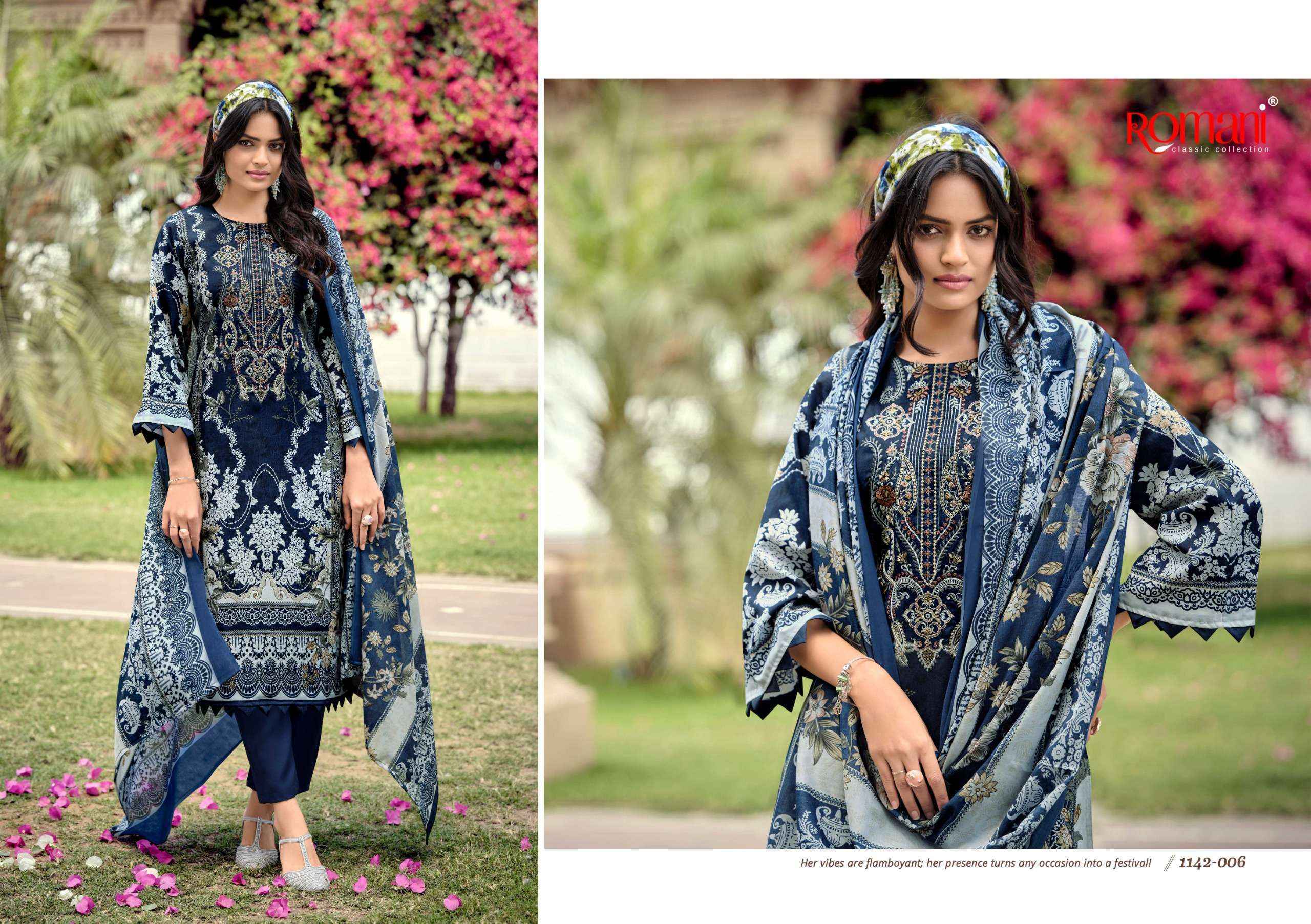 Romani Aarzu Vol-30 Cotton Dress Material (8 pcs Catalogue)