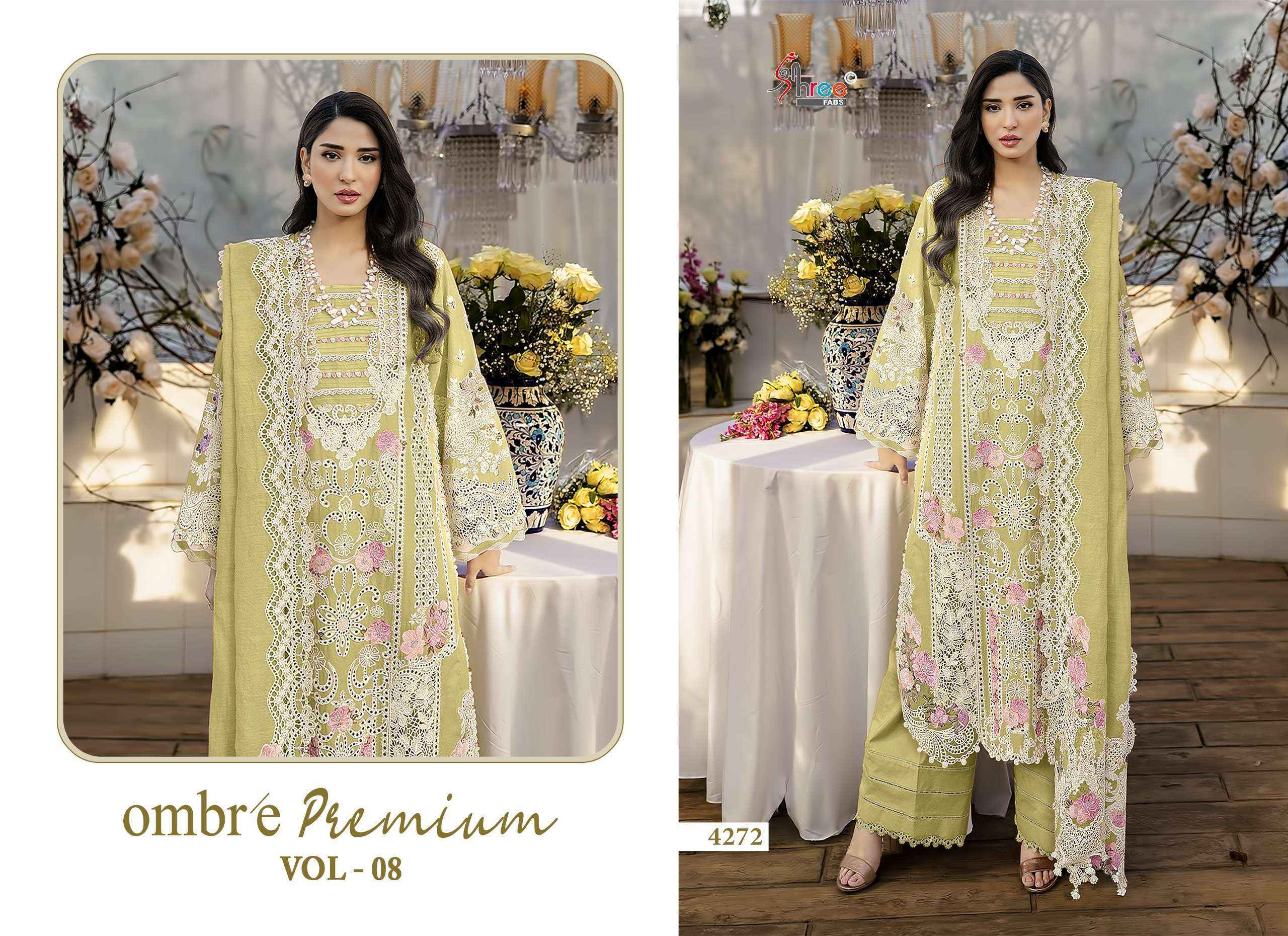 Shree Fabs Ombre Premium Vol 8 Cotton Dress Material 6 pcs Catalogue