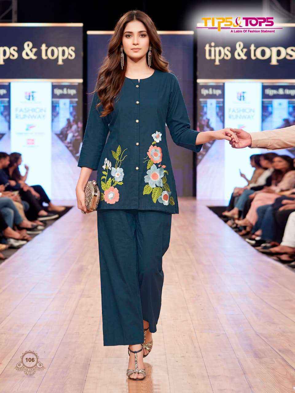 Tips & Tops Summer Love Cotton Co ord set (6 pcs Catalogue)