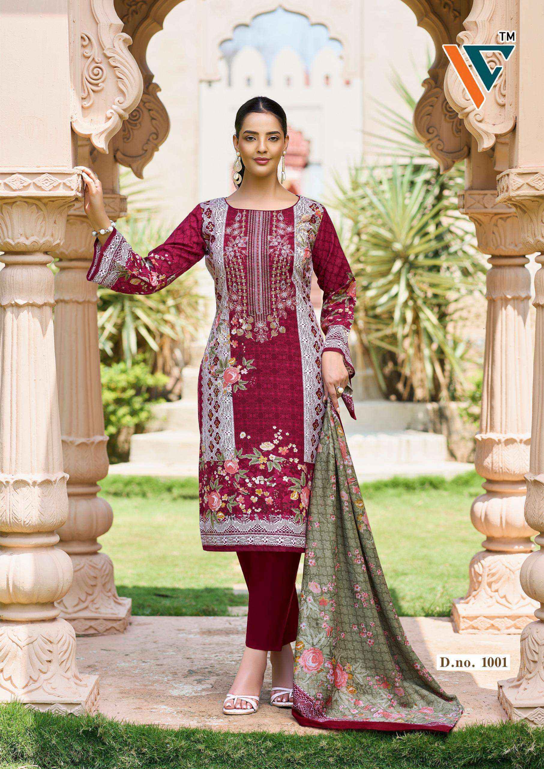 Vandana Creation Madhubala‎ Vol-1 Cotton Dress Material (8 pcs Catalogue)