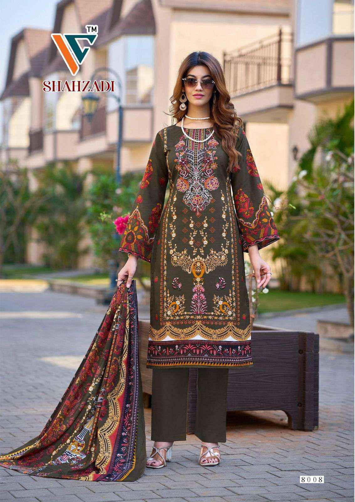 Vandana Creation Shahzadi‎‎ Vol-8 Cotton Dress Material (8 pcs Catalogue)