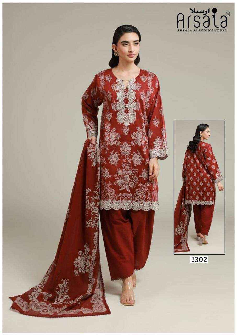 Arsala Fashion Amira Vol 13 Cotton Dress Material 6 pcs Catalogue