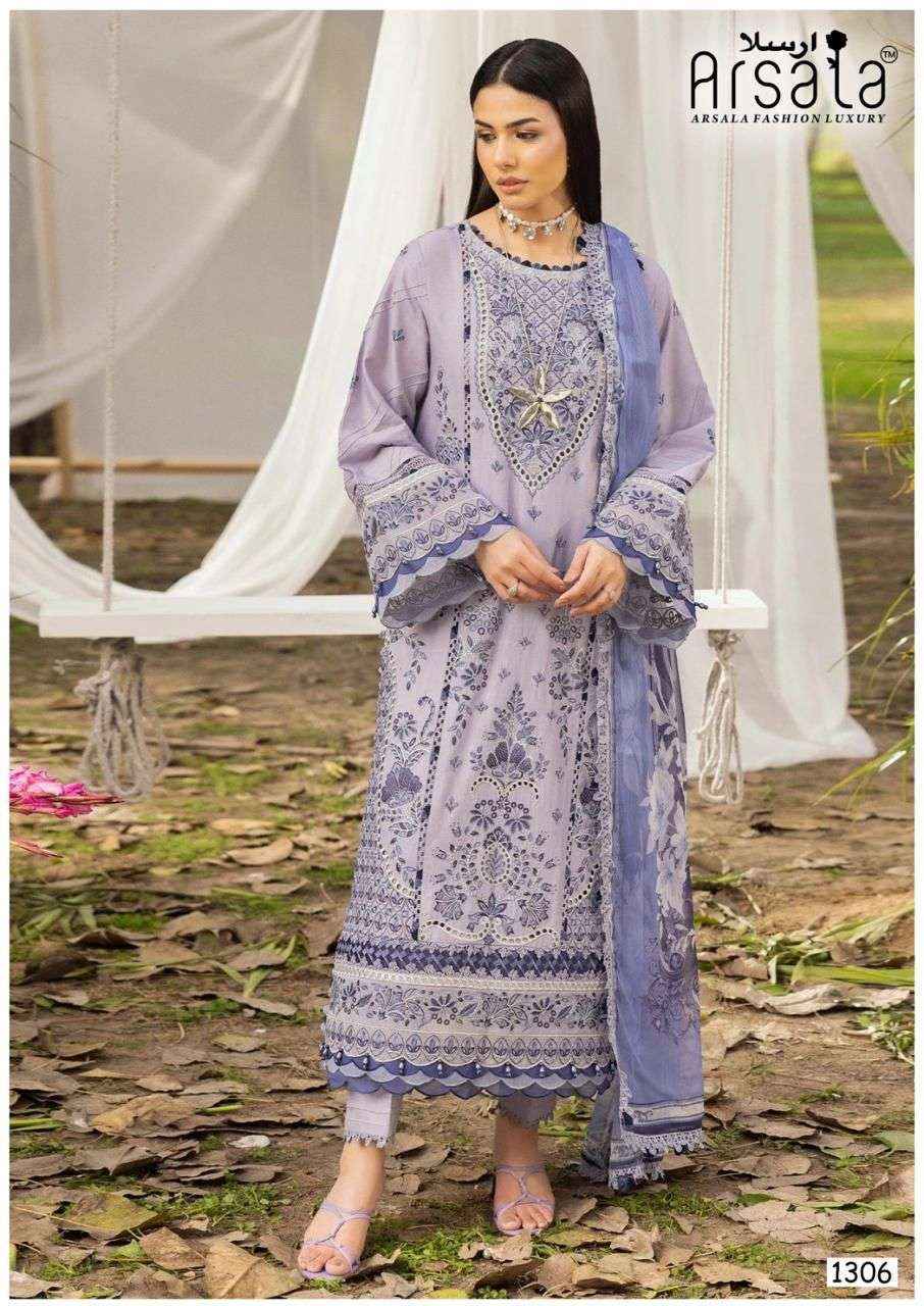 Arsala Fashion Amira Vol 13 Cotton Dress Material 6 pcs Catalogue