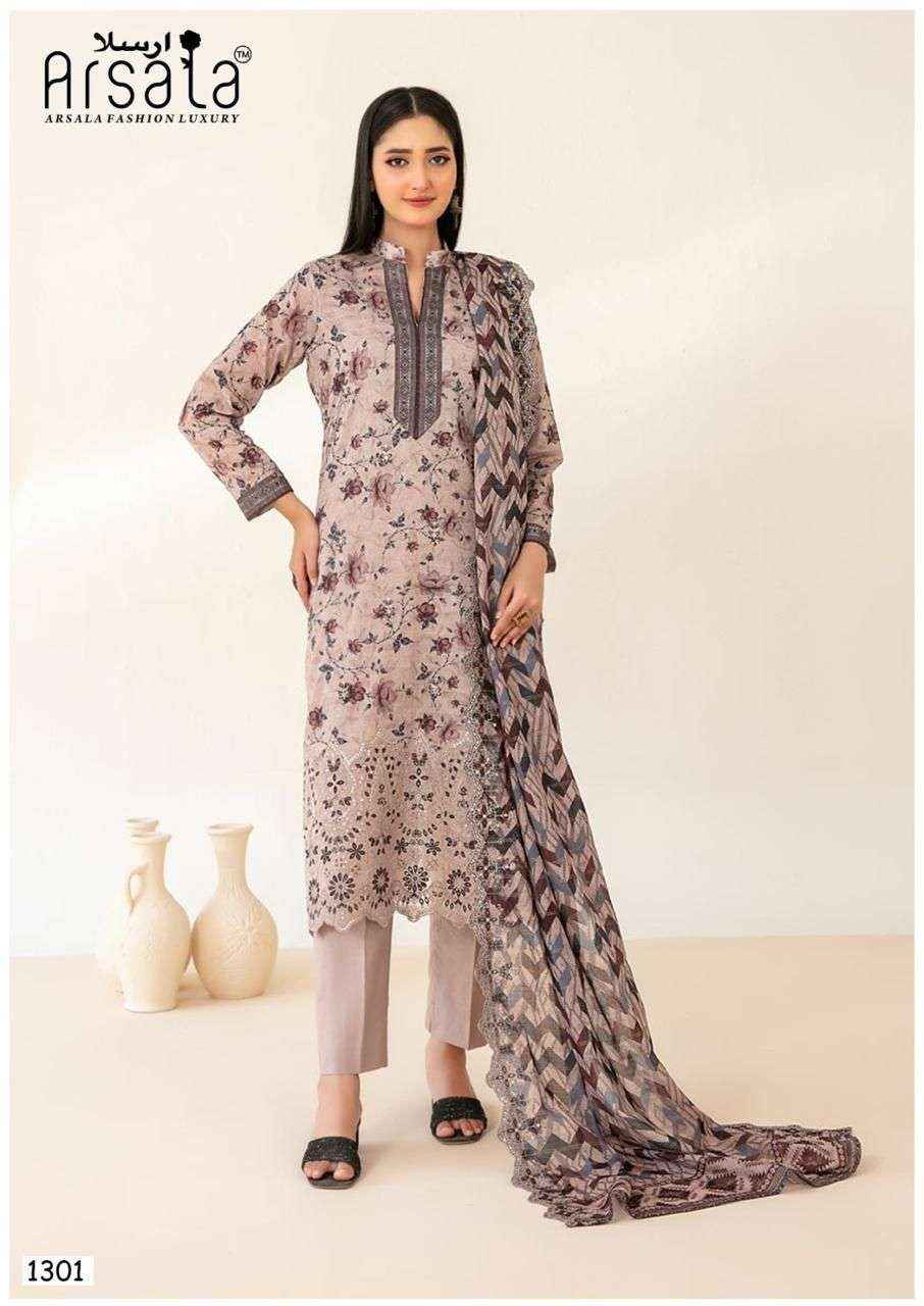 Arsala Fashion Amira Vol 13 Cotton Dress Material 6 pcs Catalogue