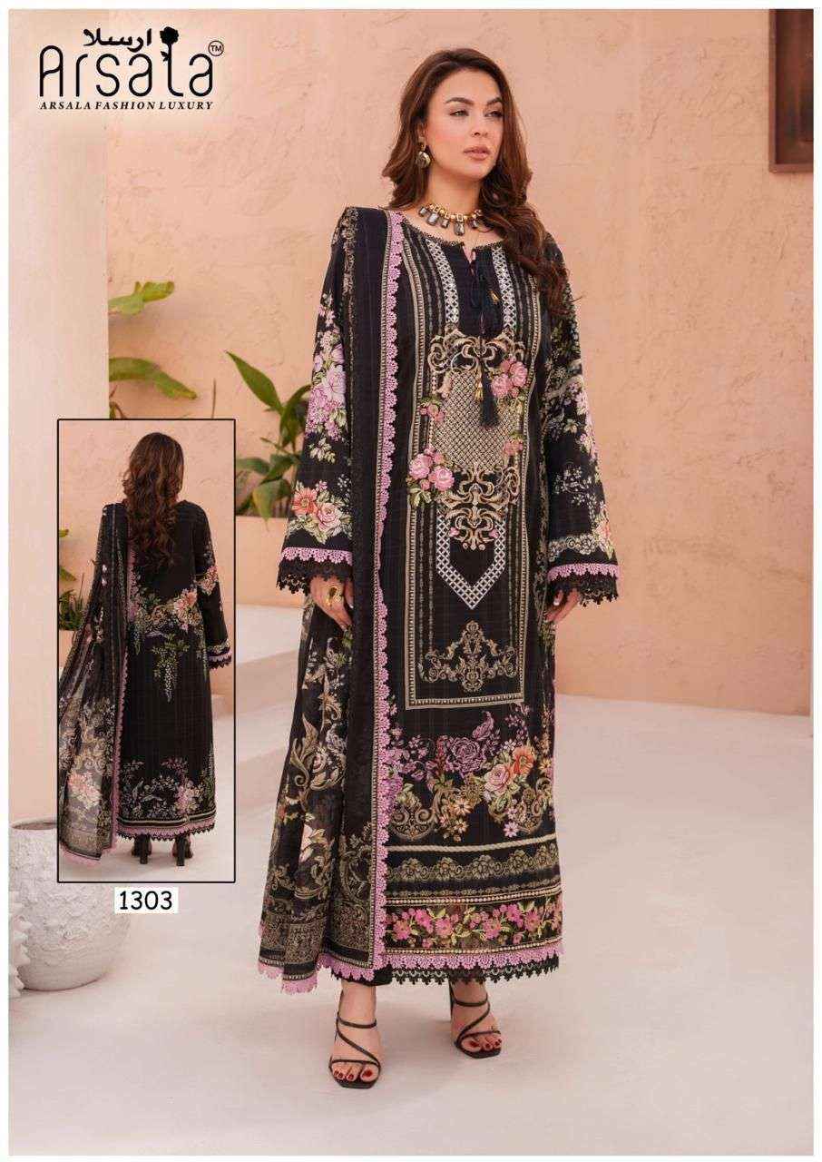 Arsala Fashion Amira Vol 13 Cotton Dress Material 6 pcs Catalogue
