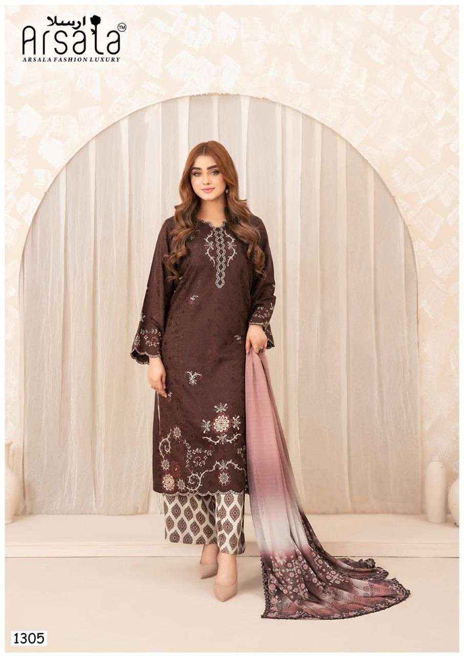Arsala Fashion Amira Vol 13 Cotton Dress Material 6 pcs Catalogue