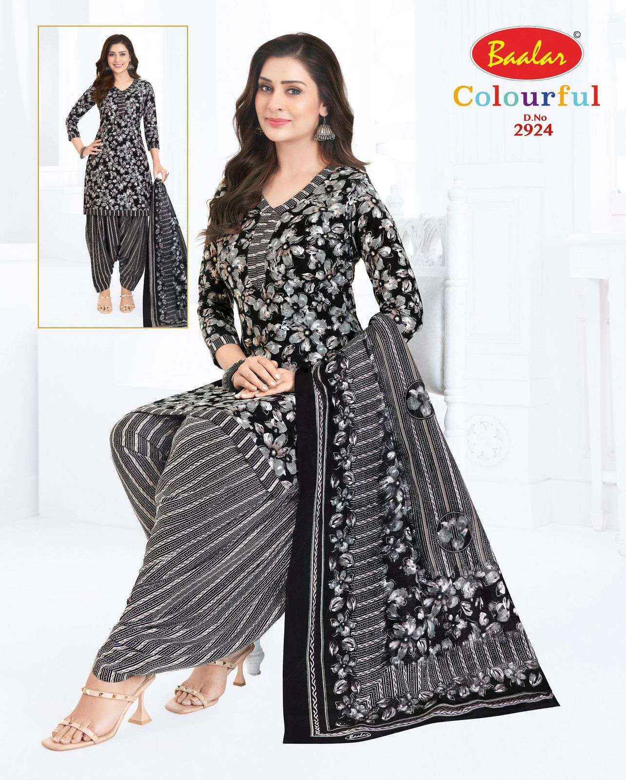 Baalar Colourful Vol-29 Cotton Dress Material (36 pcs Catalogue)