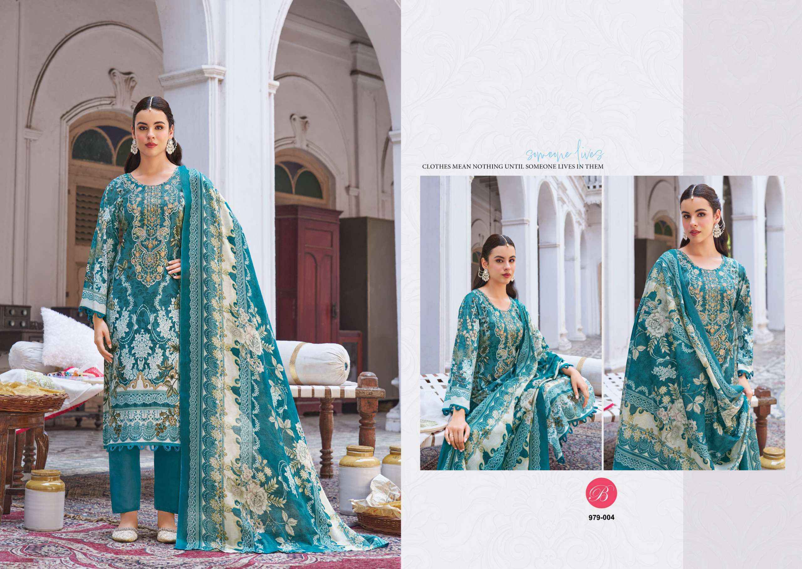Belliza Naira Vol-142 Cotton Dress Material (8 pcs Cataloge)