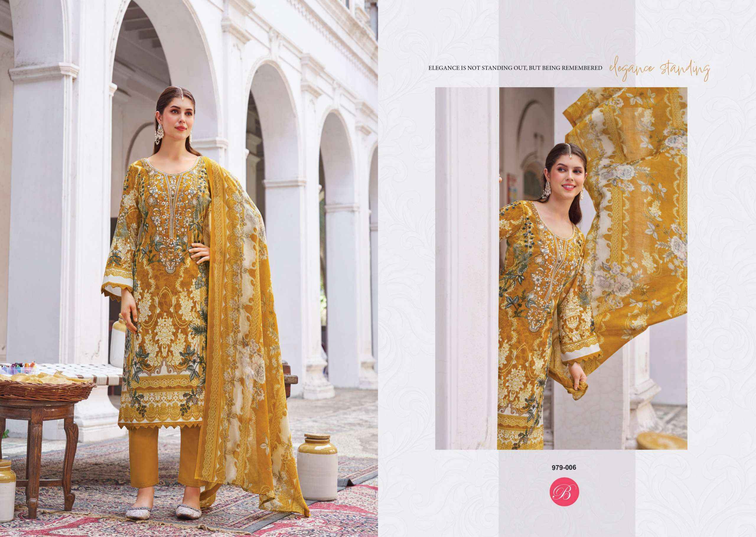 Belliza Naira Vol-142 Cotton Dress Material (8 pcs Cataloge)