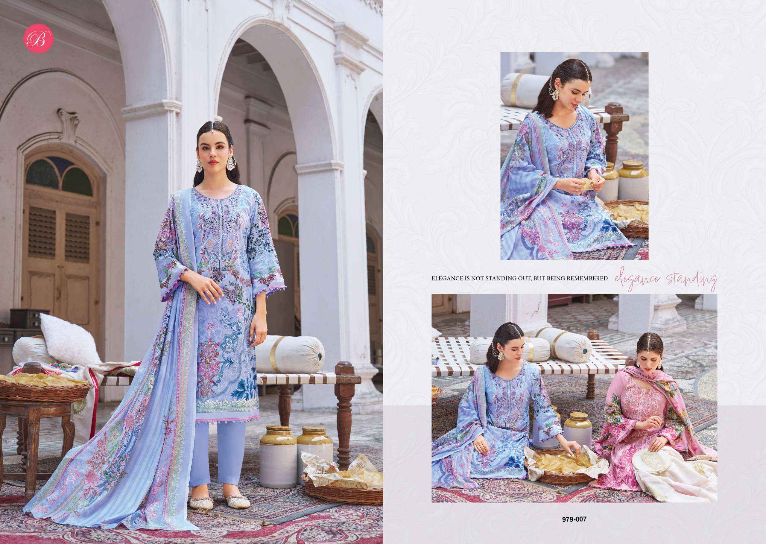 Belliza Naira Vol-142 Cotton Dress Material (8 pcs Cataloge)