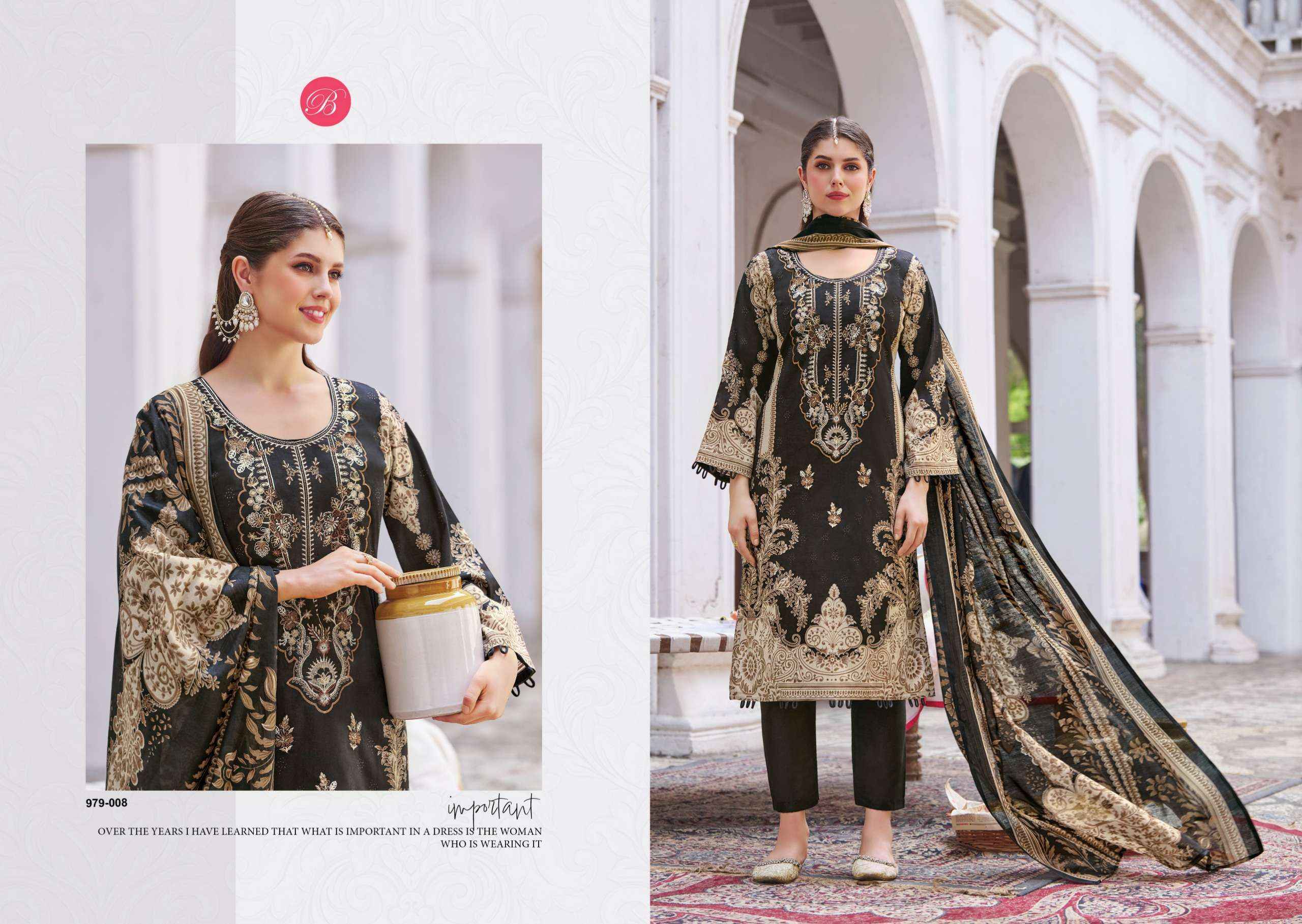Belliza Naira Vol-142 Cotton Dress Material (8 pcs Cataloge)