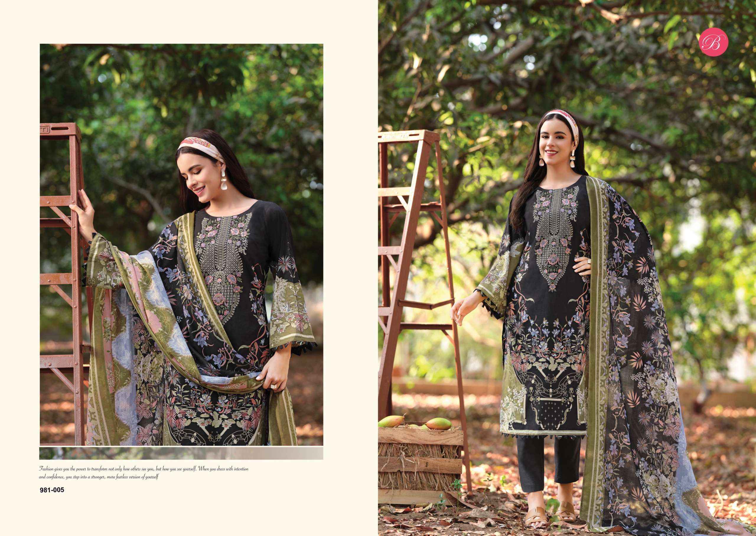 Belliza Naira Vol-143 Cotton Dress Material (8 pcs Cataloge)