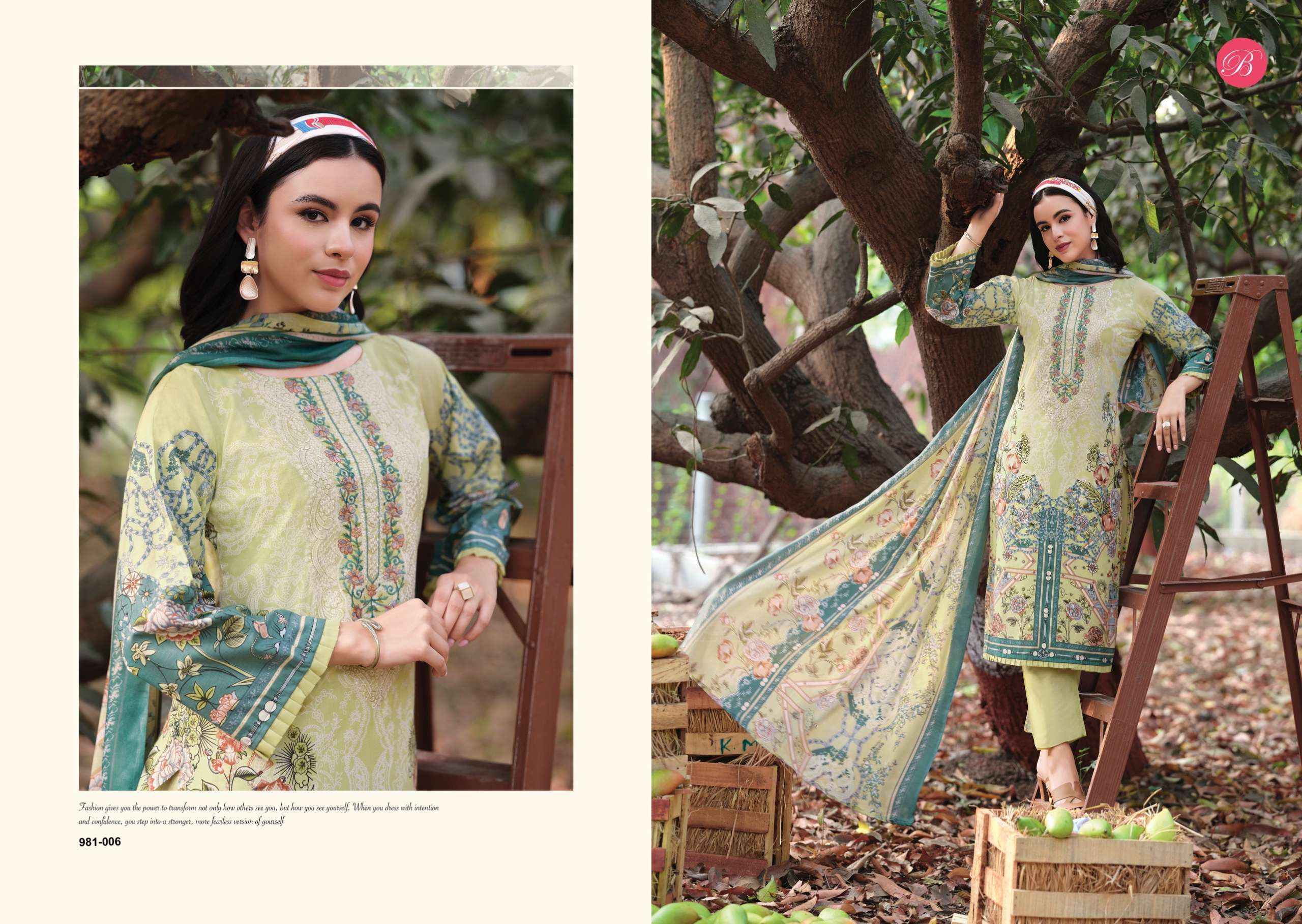 Belliza Naira Vol-143 Cotton Dress Material (8 pcs Cataloge)
