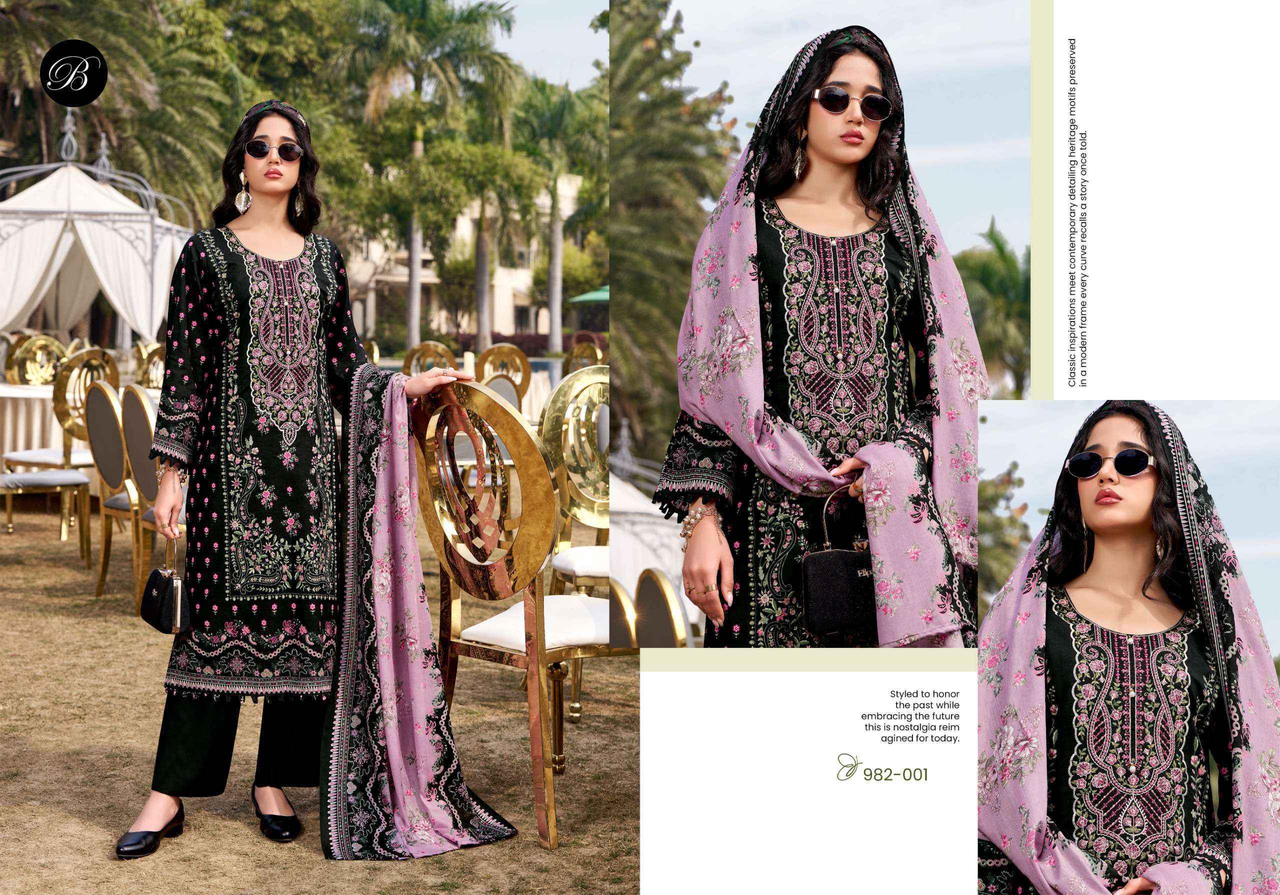 Belliza Naira Vol 144 Cotton Dress Material 8 pcs Cataloge