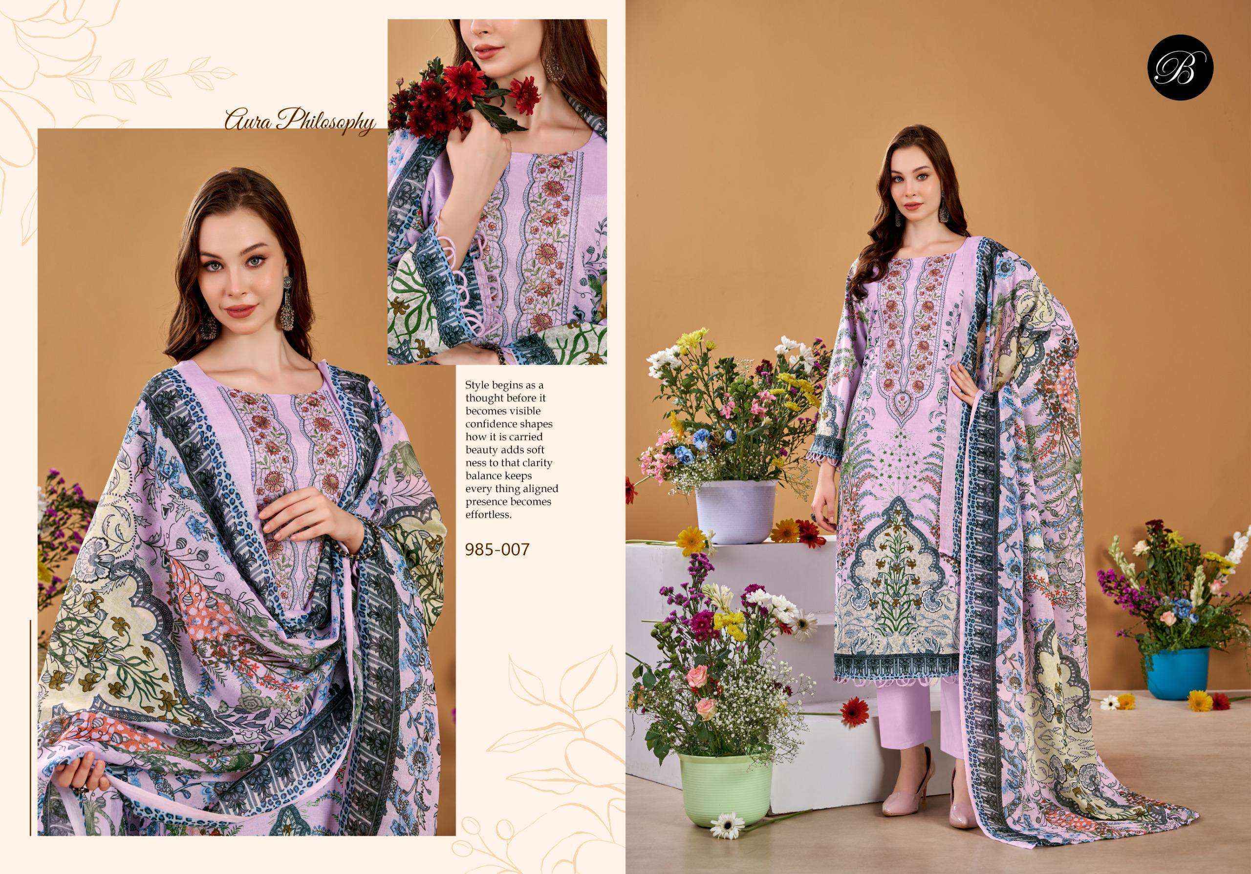 Belliza Naira Vol-145 Cotton Dress Material (8 pcs Cataloge)