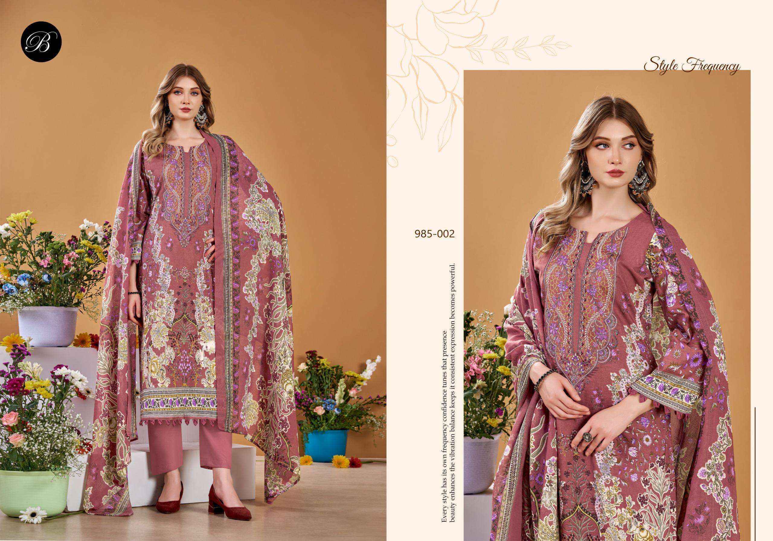 Belliza Naira Vol-145 Cotton Dress Material (8 pcs Cataloge)