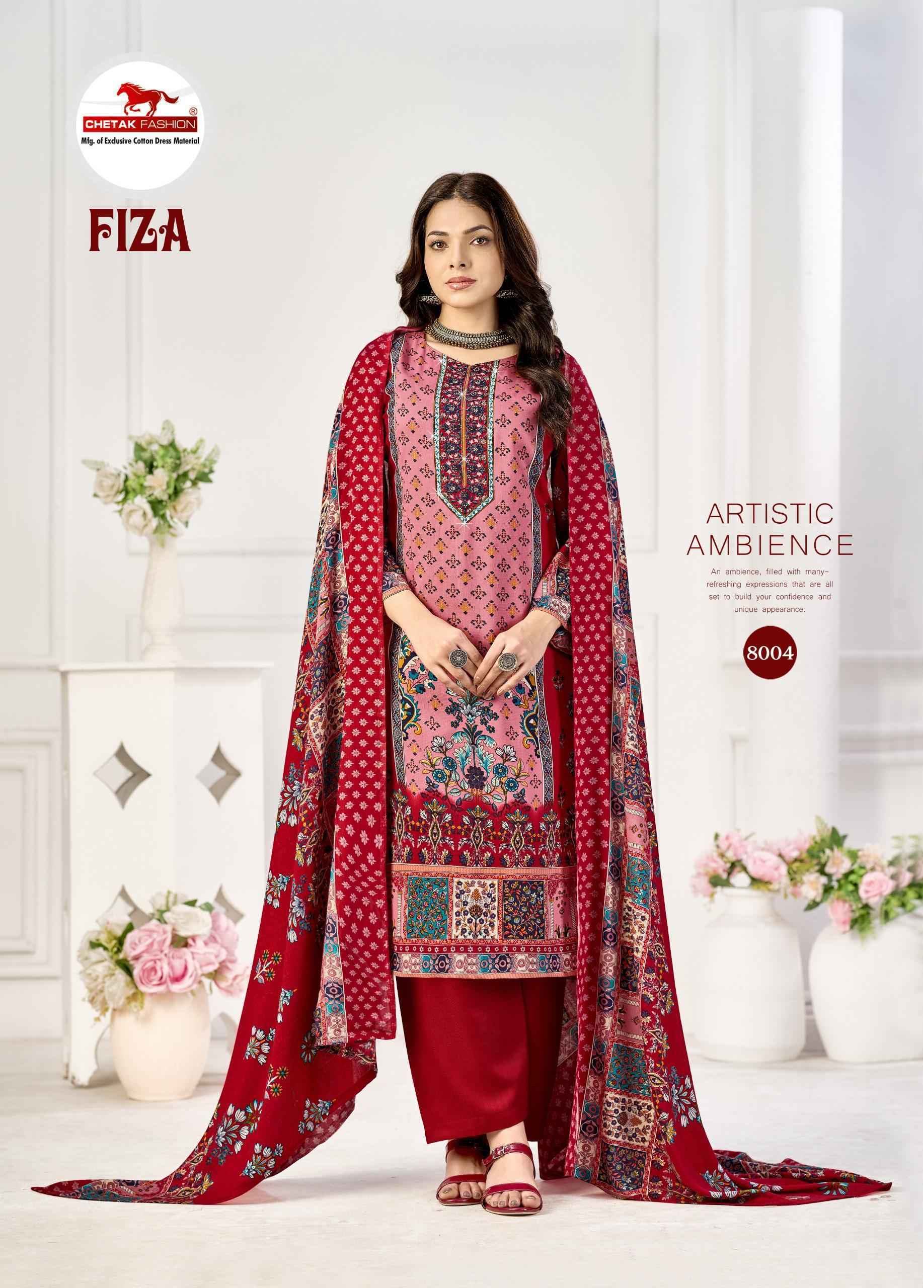 Chetak Fashion Fiza Vol-8 Rayon Dress Material (8 pcs Catalogue)