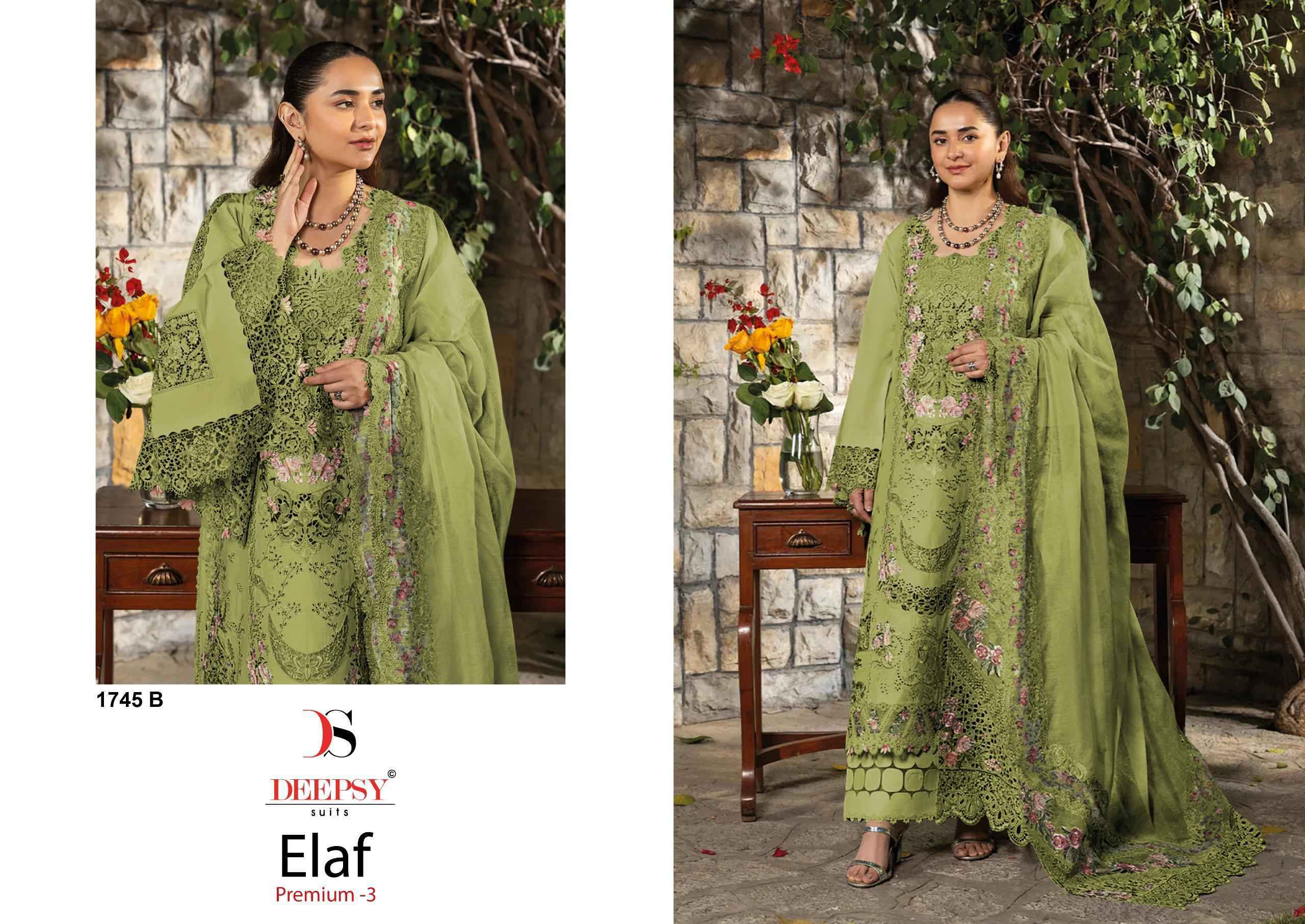 Deepsy Elaf Premium Vol-3 Cotton Dress Material (4 pcs Catalogue)