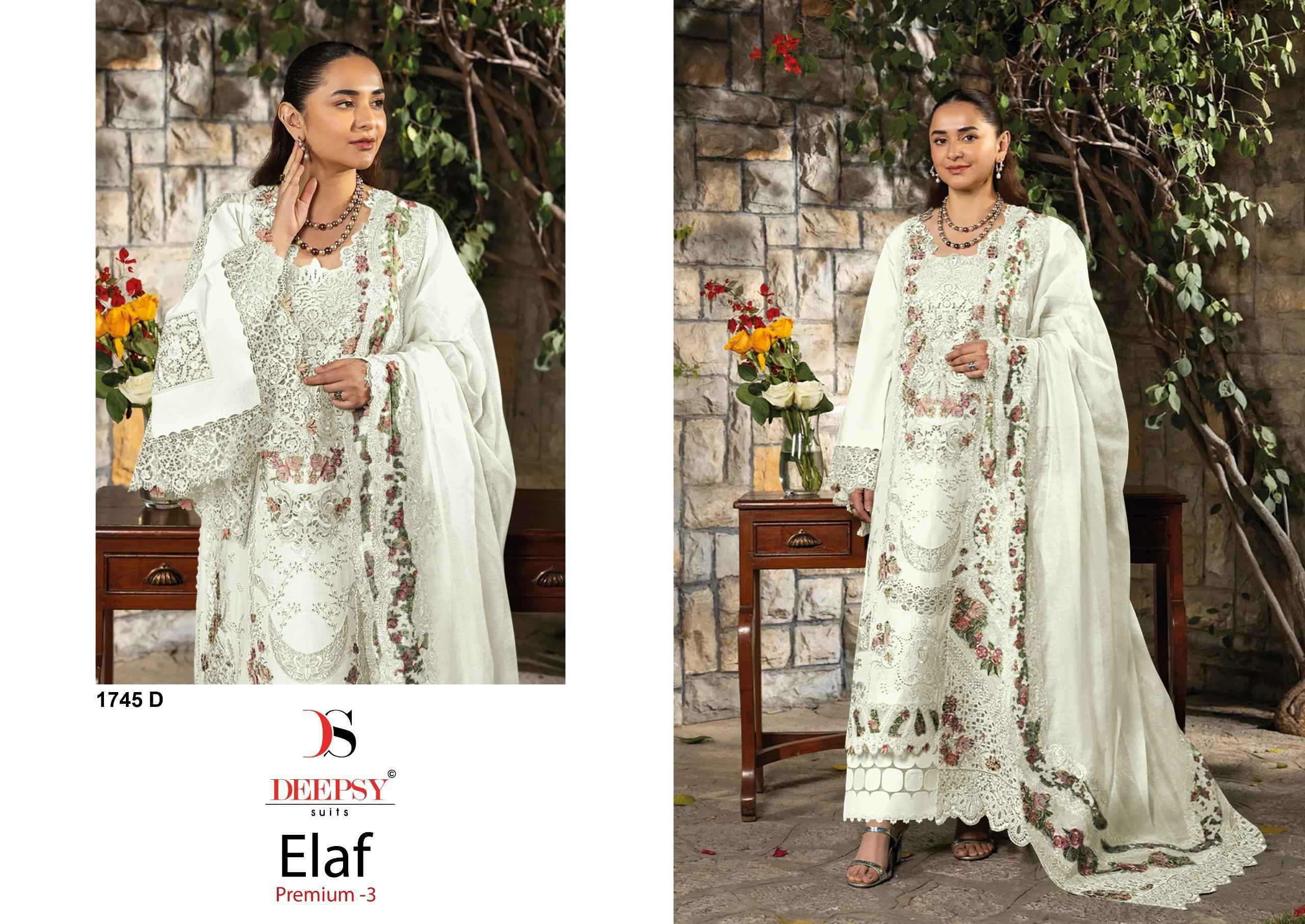 Deepsy Elaf Premium Vol-3 Cotton Dress Material (4 pcs Catalogue)