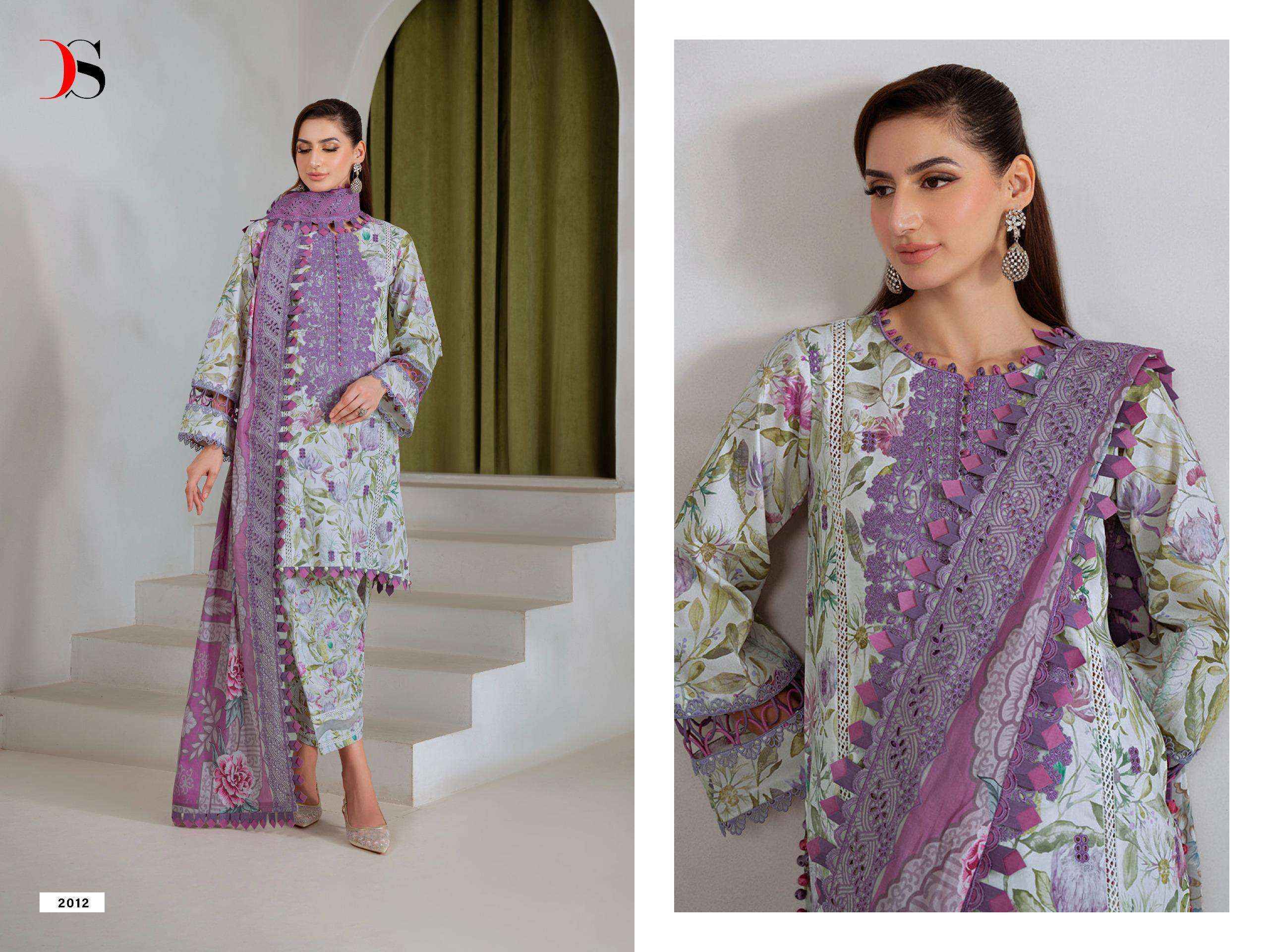Deepsy Jade Bagh Cotton Dress Material (8 pcs Catalogue)