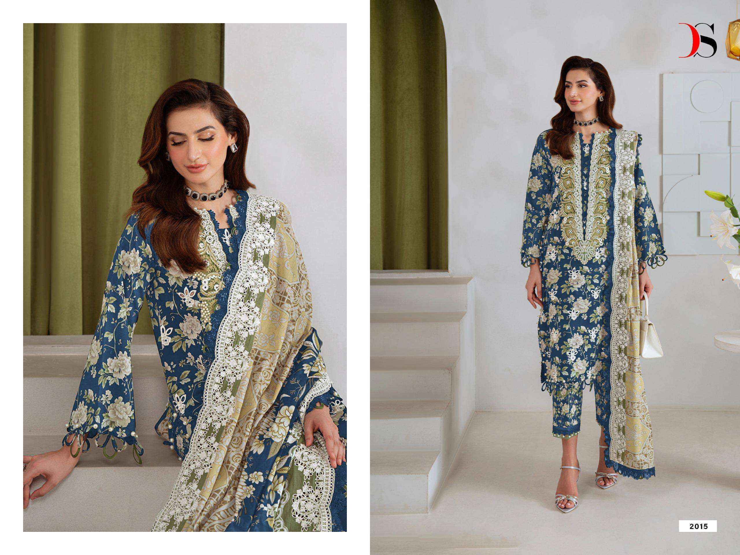 Deepsy Jade Bagh Cotton Dress Material (8 pcs Catalogue)