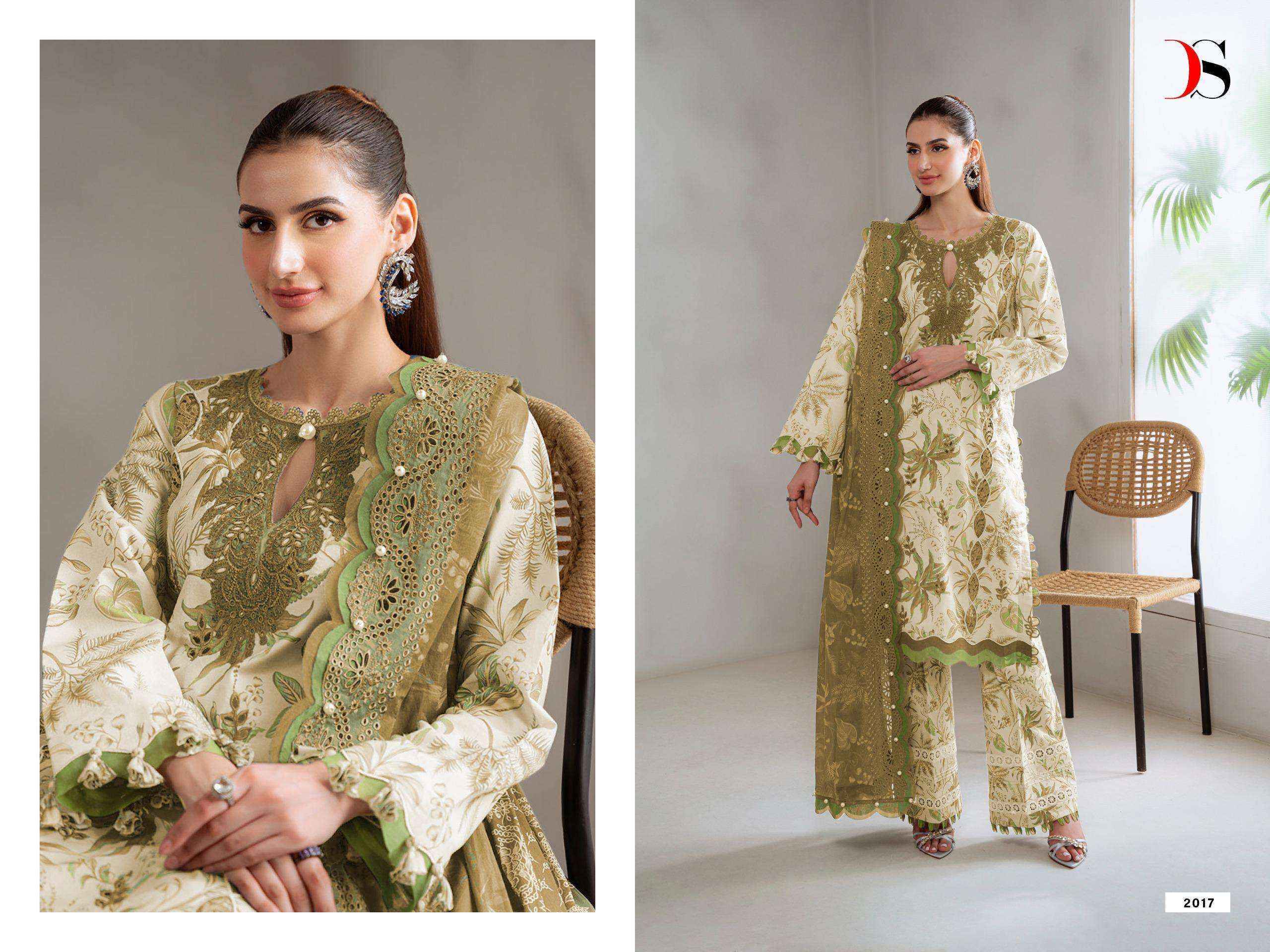 Deepsy Jade Bagh Cotton Dress Material (8 pcs Catalogue)