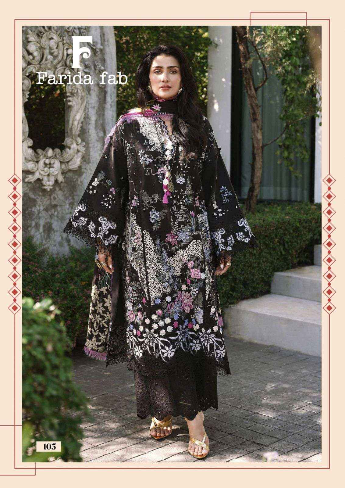 Farida Fab Mushq Readymade Cotton Dress (6 pcs Catalogue)
